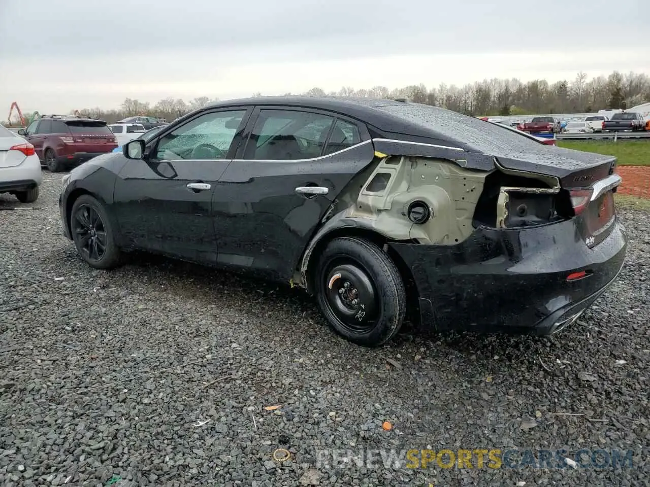2 Photograph of a damaged car 1N4AA6AV5KC383584 NISSAN MAXIMA 2019