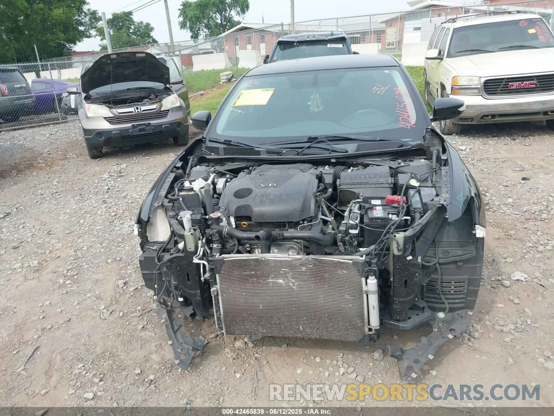 12 Photograph of a damaged car 1N4AA6AV6KC360167 NISSAN MAXIMA 2019