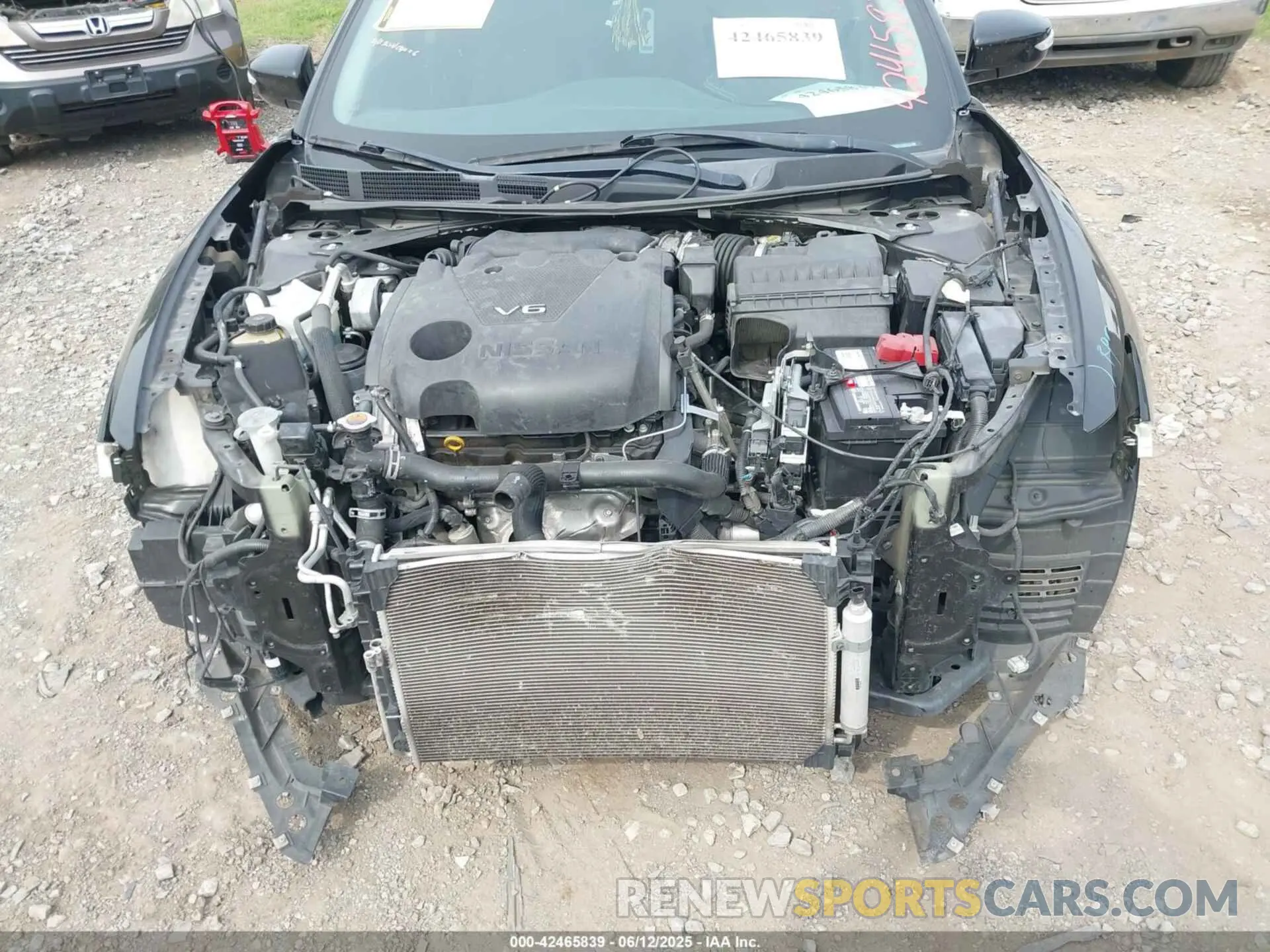 6 Photograph of a damaged car 1N4AA6AV6KC360167 NISSAN MAXIMA 2019