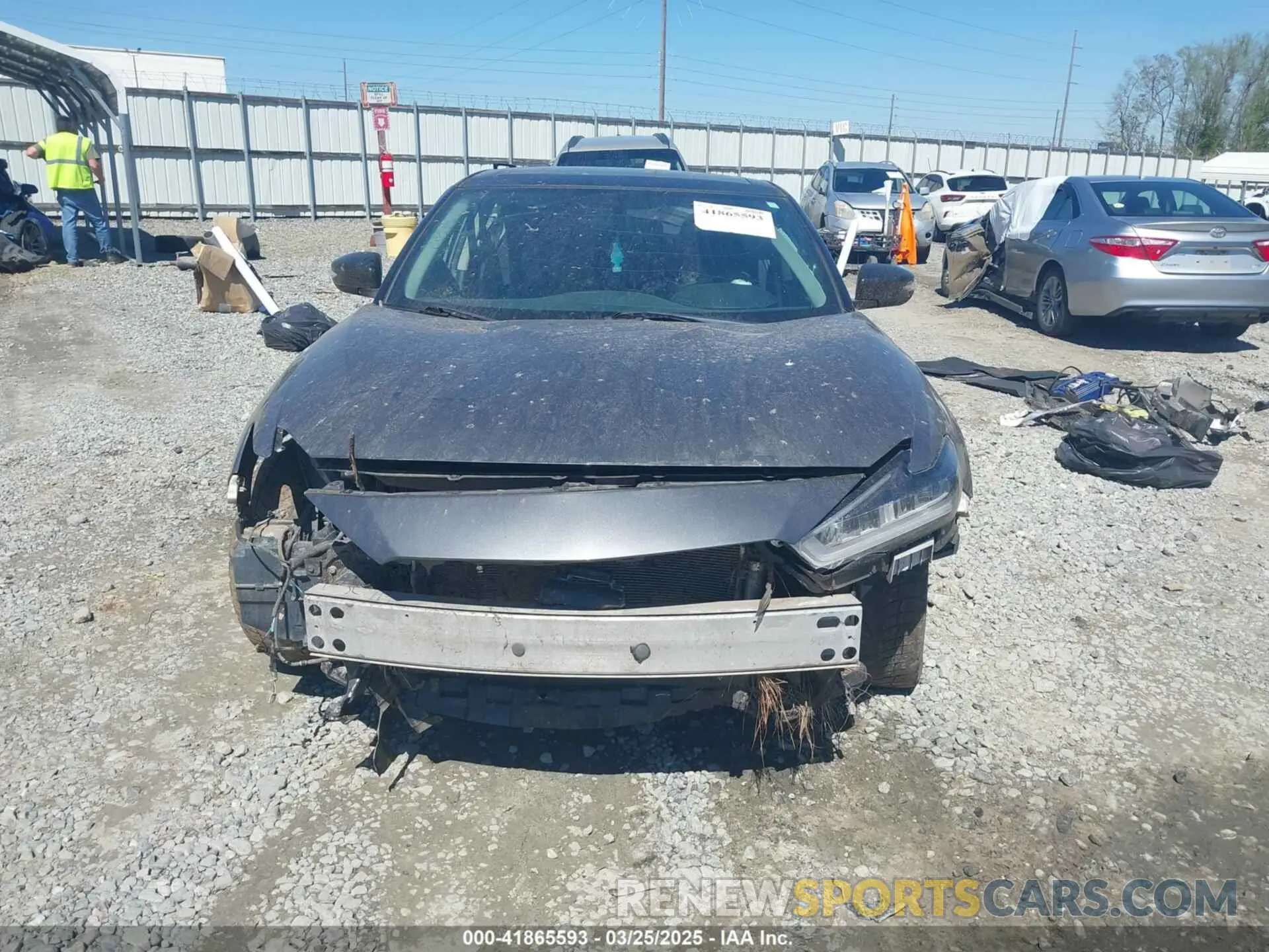 12 Photograph of a damaged car 1N4AA6AV6KC364994 NISSAN MAXIMA 2019