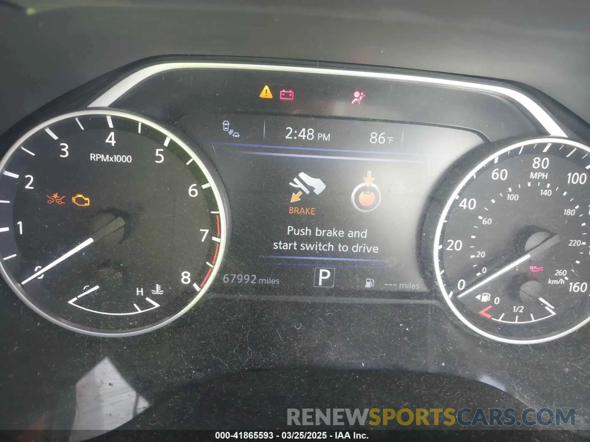 7 Photograph of a damaged car 1N4AA6AV6KC364994 NISSAN MAXIMA 2019