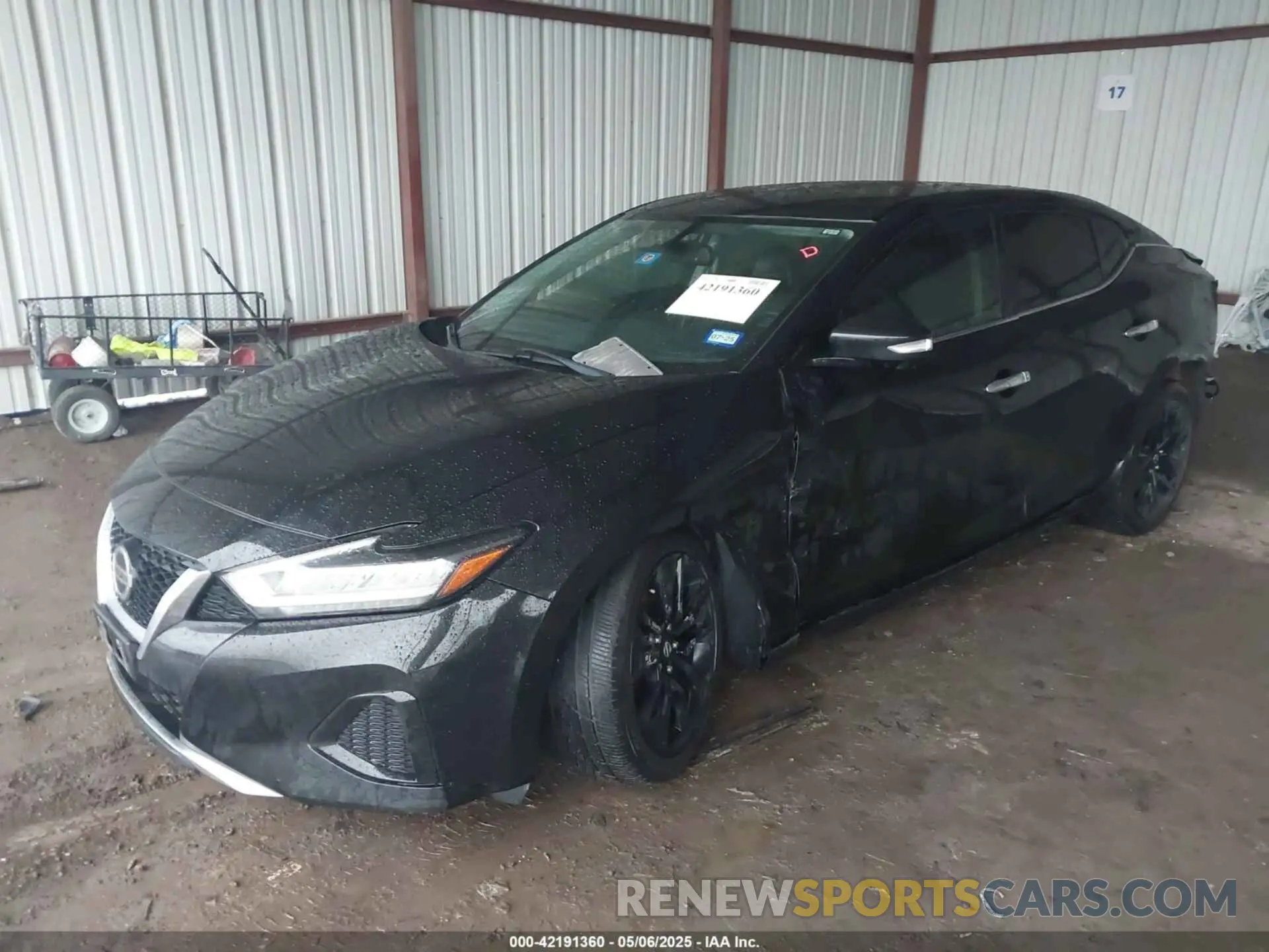 2 Photograph of a damaged car 1N4AA6AV6KC365031 NISSAN MAXIMA 2019