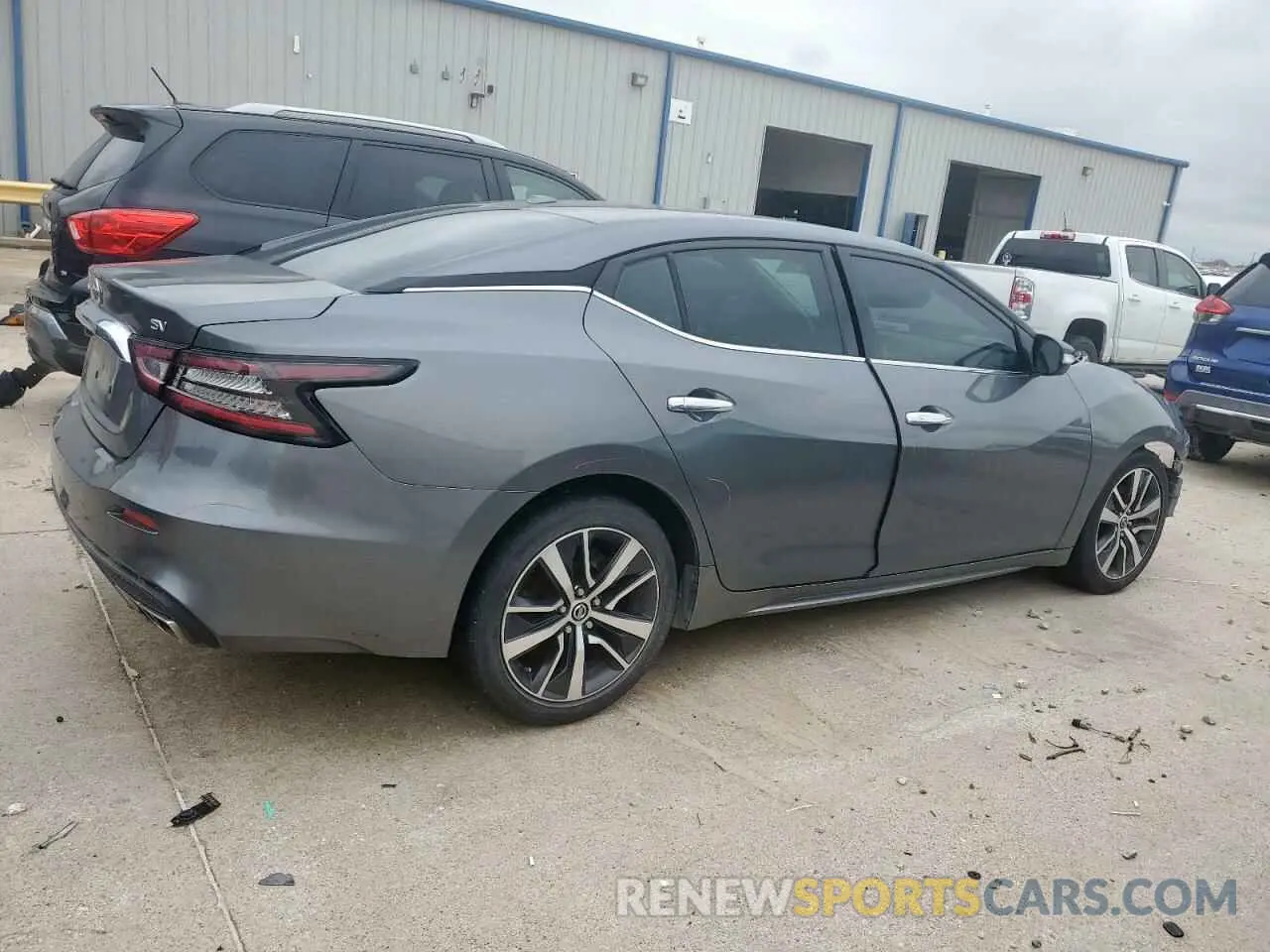 3 Photograph of a damaged car 1N4AA6AV6KC371590 NISSAN MAXIMA 2019