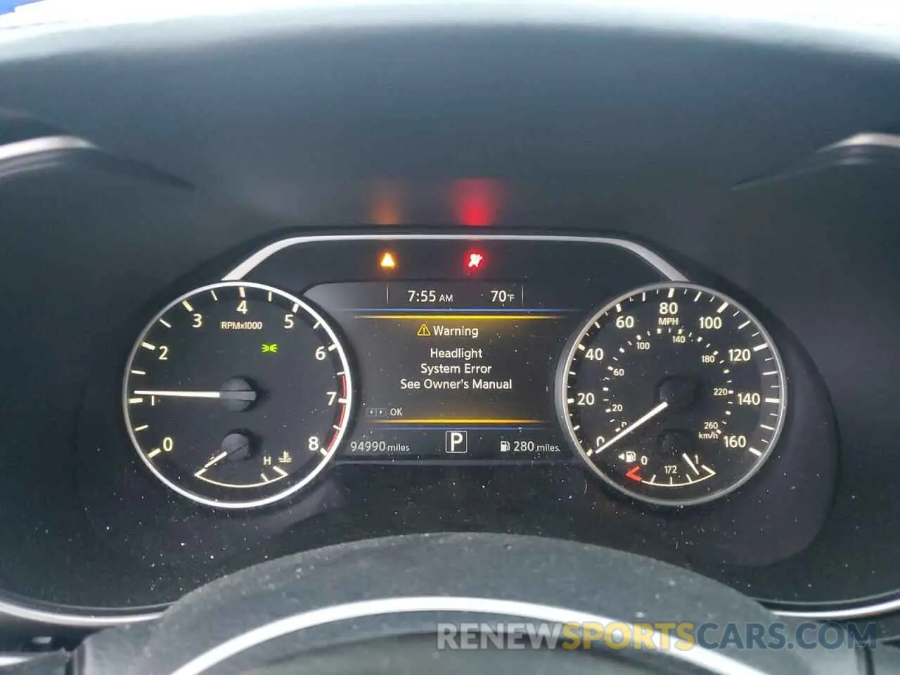 9 Photograph of a damaged car 1N4AA6AV6KC378197 NISSAN MAXIMA 2019