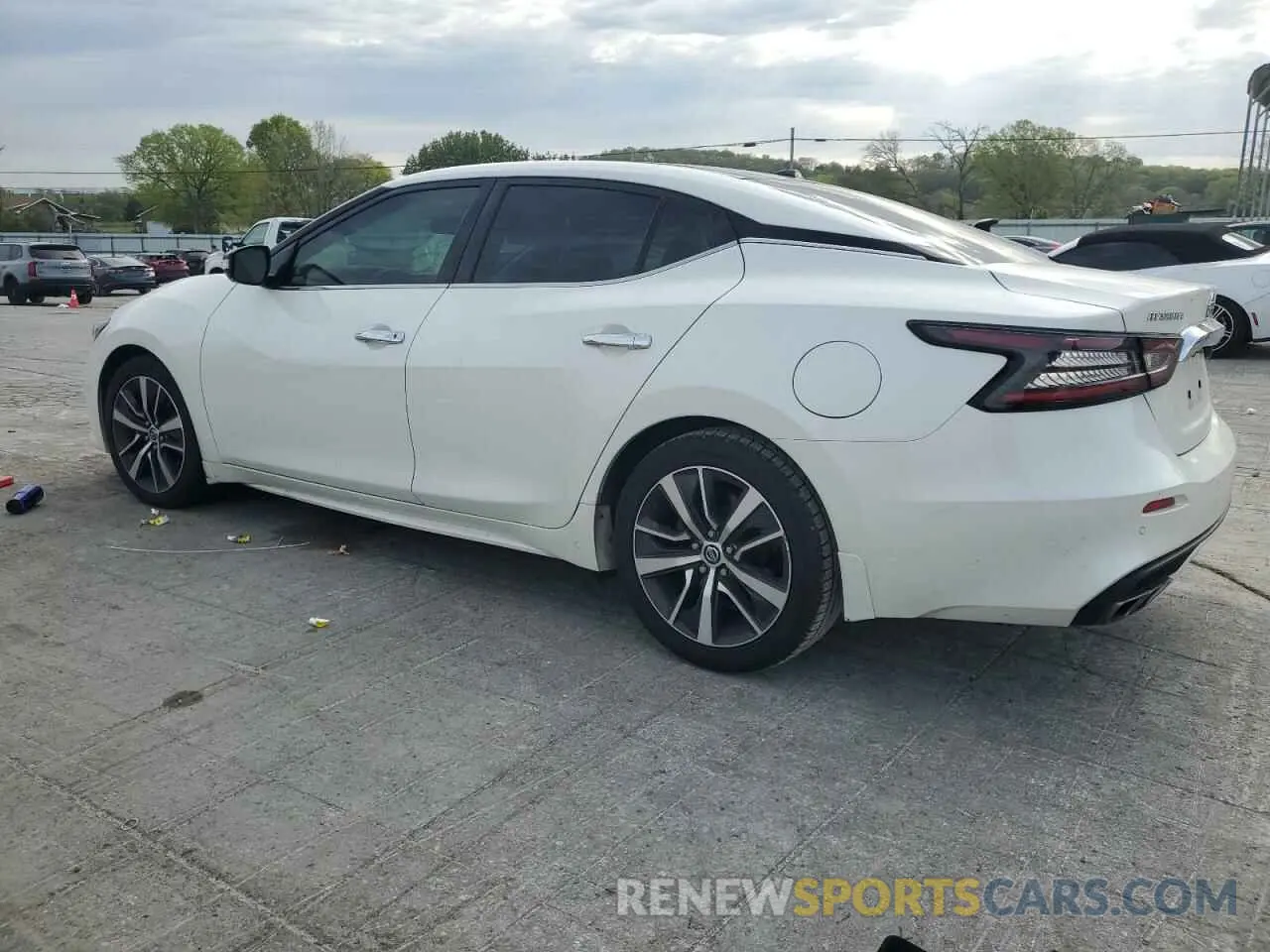 2 Photograph of a damaged car 1N4AA6AV6KC380788 NISSAN MAXIMA 2019