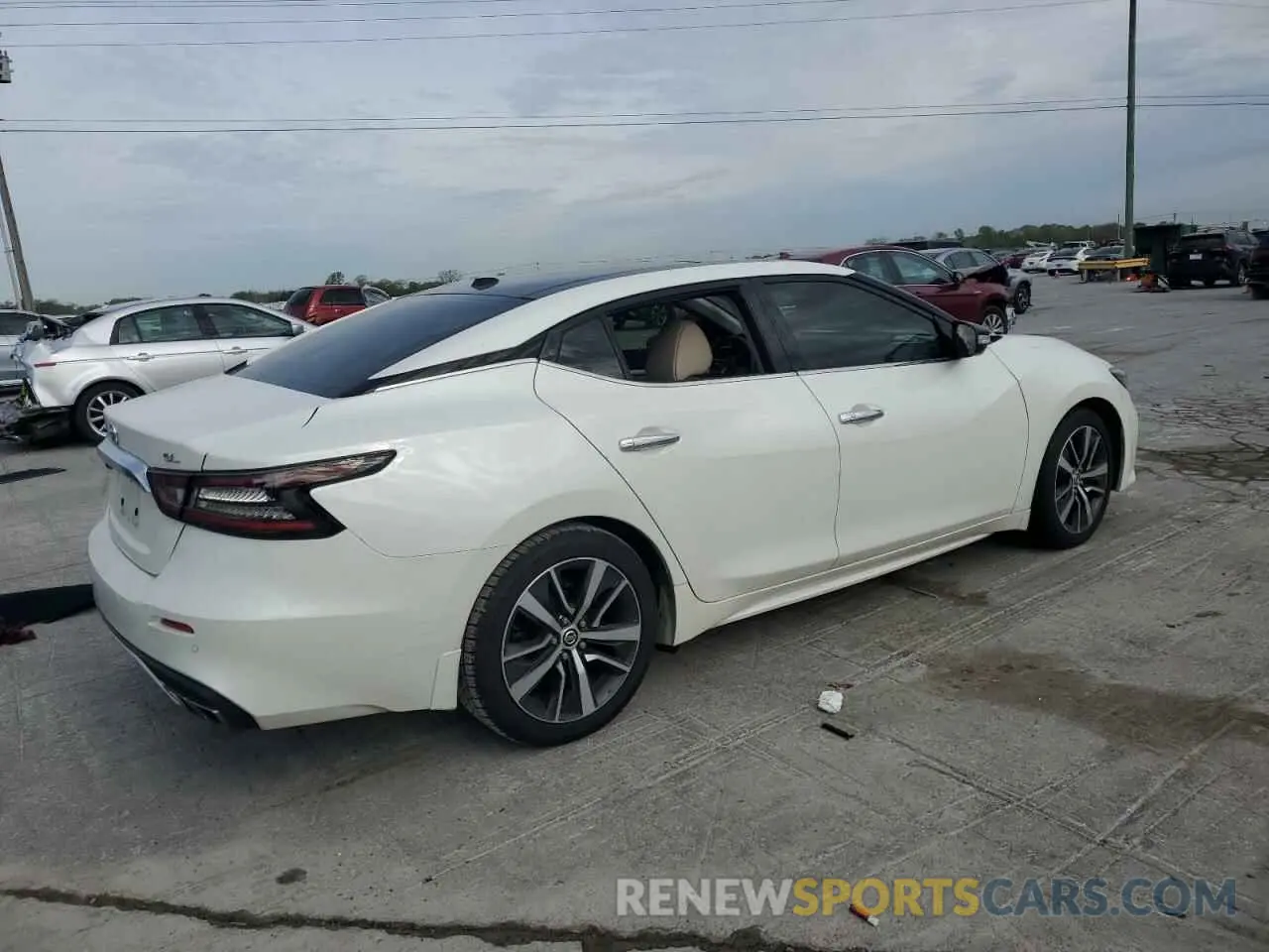 3 Photograph of a damaged car 1N4AA6AV6KC380788 NISSAN MAXIMA 2019