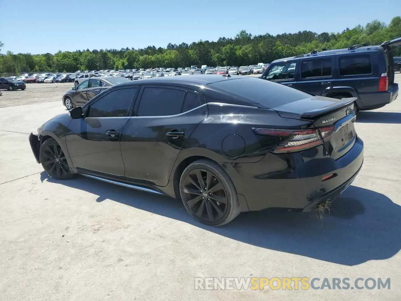 2 Photograph of a damaged car 1N4AA6AV6KC381908 NISSAN MAXIMA 2019