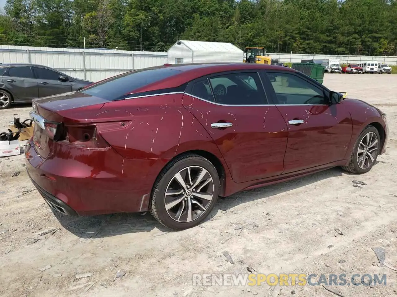 3 Photograph of a damaged car 1N4AA6AV6KC382590 NISSAN MAXIMA 2019