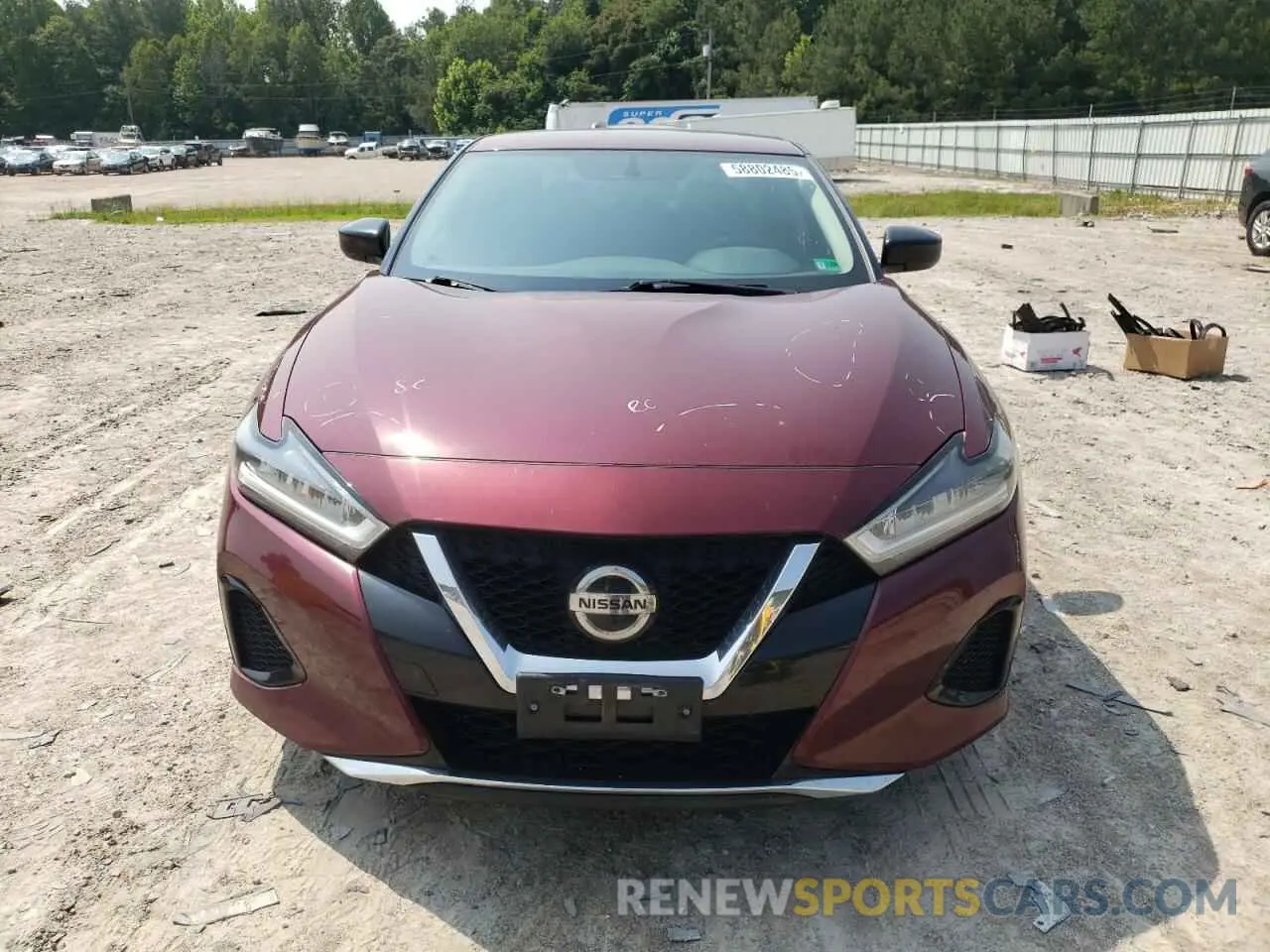5 Photograph of a damaged car 1N4AA6AV6KC382590 NISSAN MAXIMA 2019