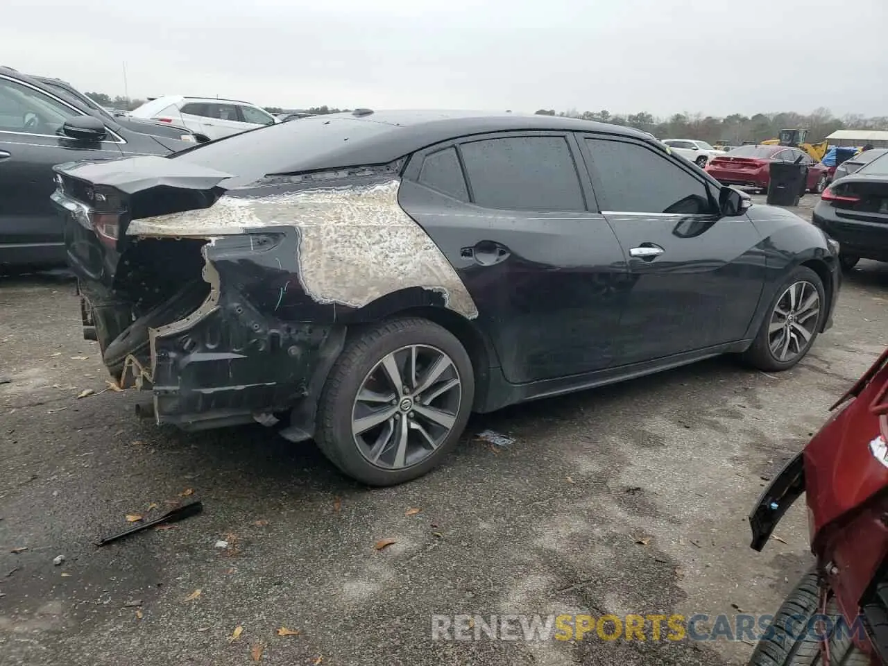 3 Photograph of a damaged car 1N4AA6AV7KC361599 NISSAN MAXIMA 2019