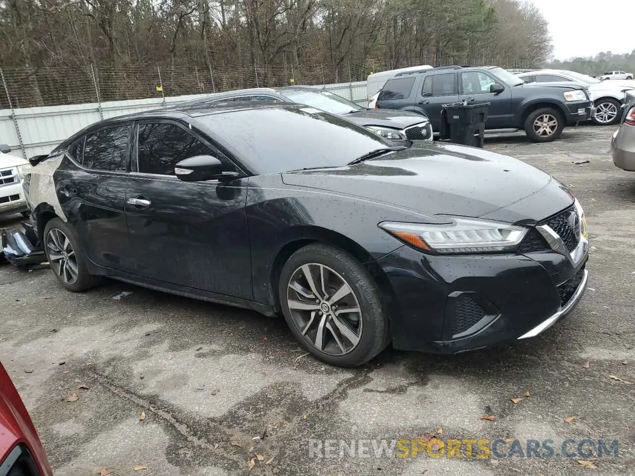 4 Photograph of a damaged car 1N4AA6AV7KC361599 NISSAN MAXIMA 2019