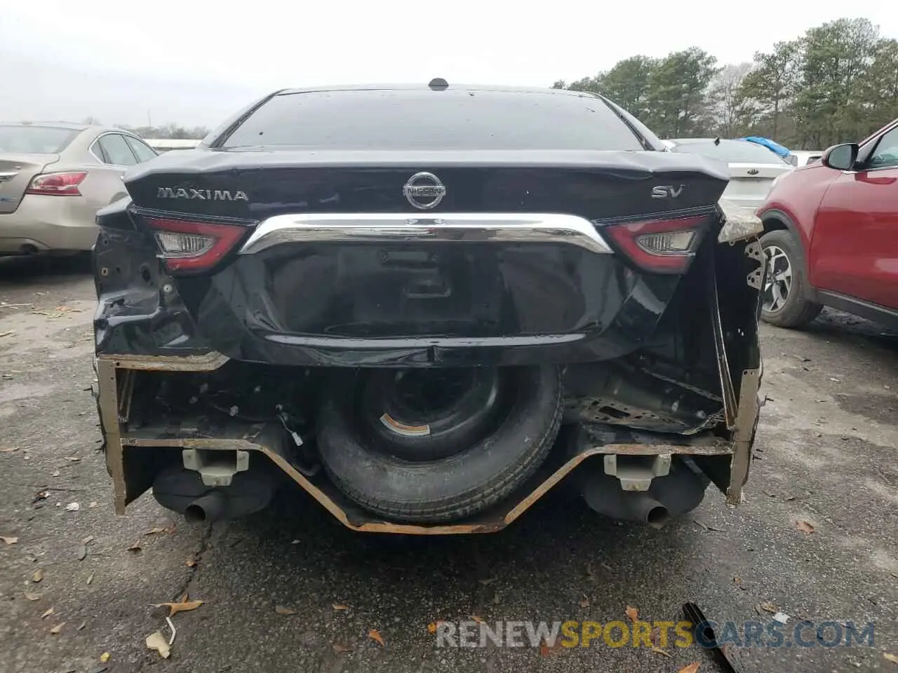 6 Photograph of a damaged car 1N4AA6AV7KC361599 NISSAN MAXIMA 2019