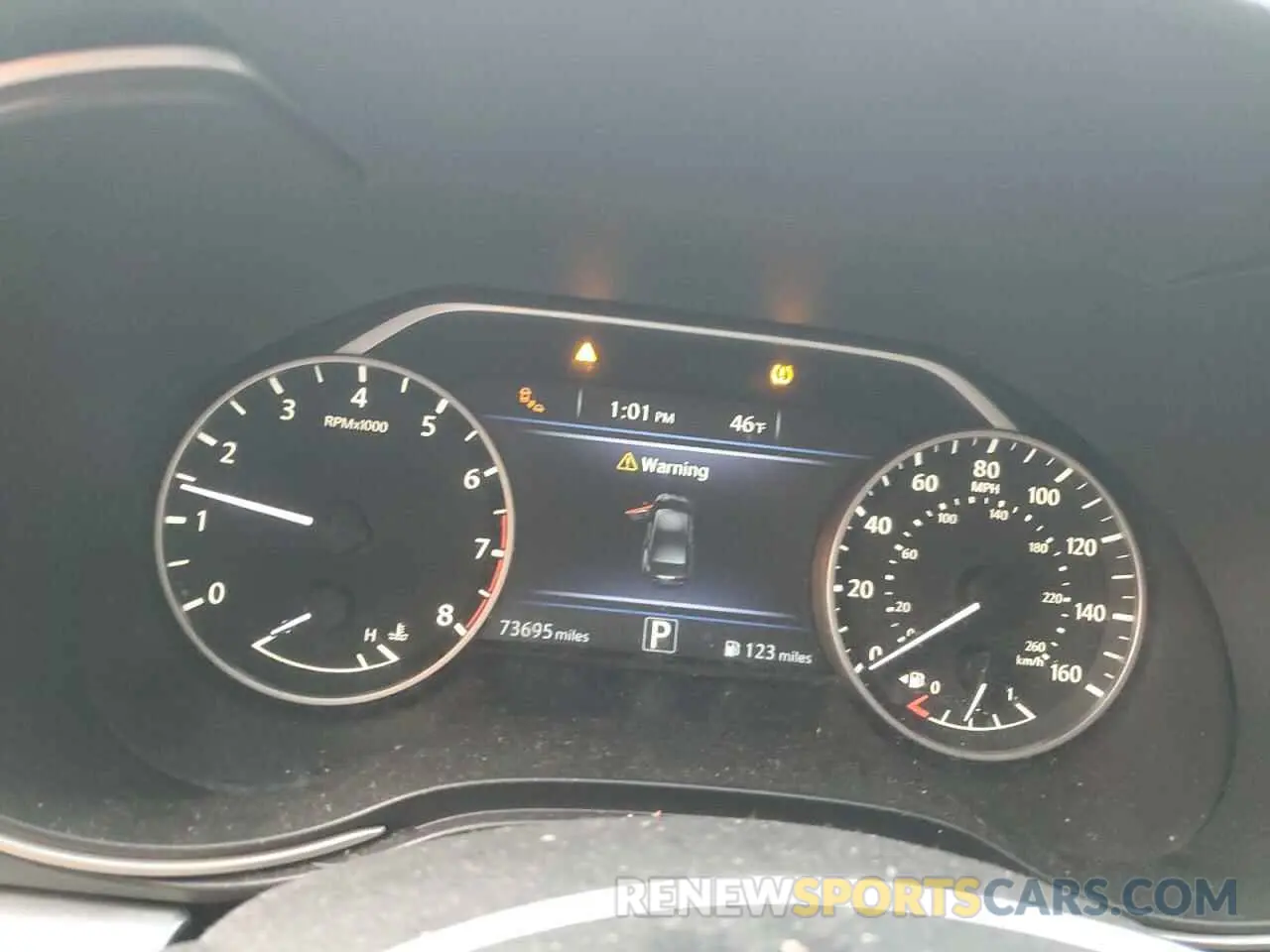 9 Photograph of a damaged car 1N4AA6AV7KC361599 NISSAN MAXIMA 2019
