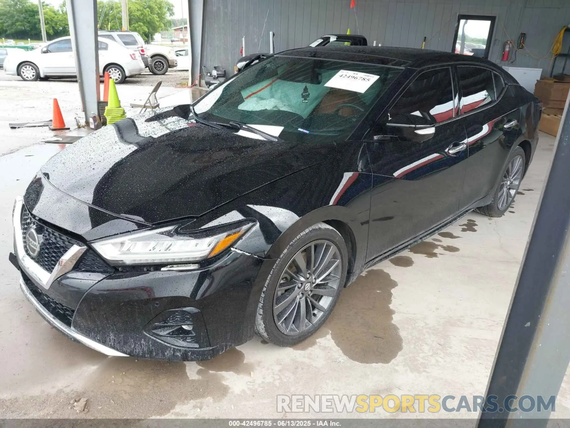 2 Photograph of a damaged car 1N4AA6AV7KC373915 NISSAN MAXIMA 2019
