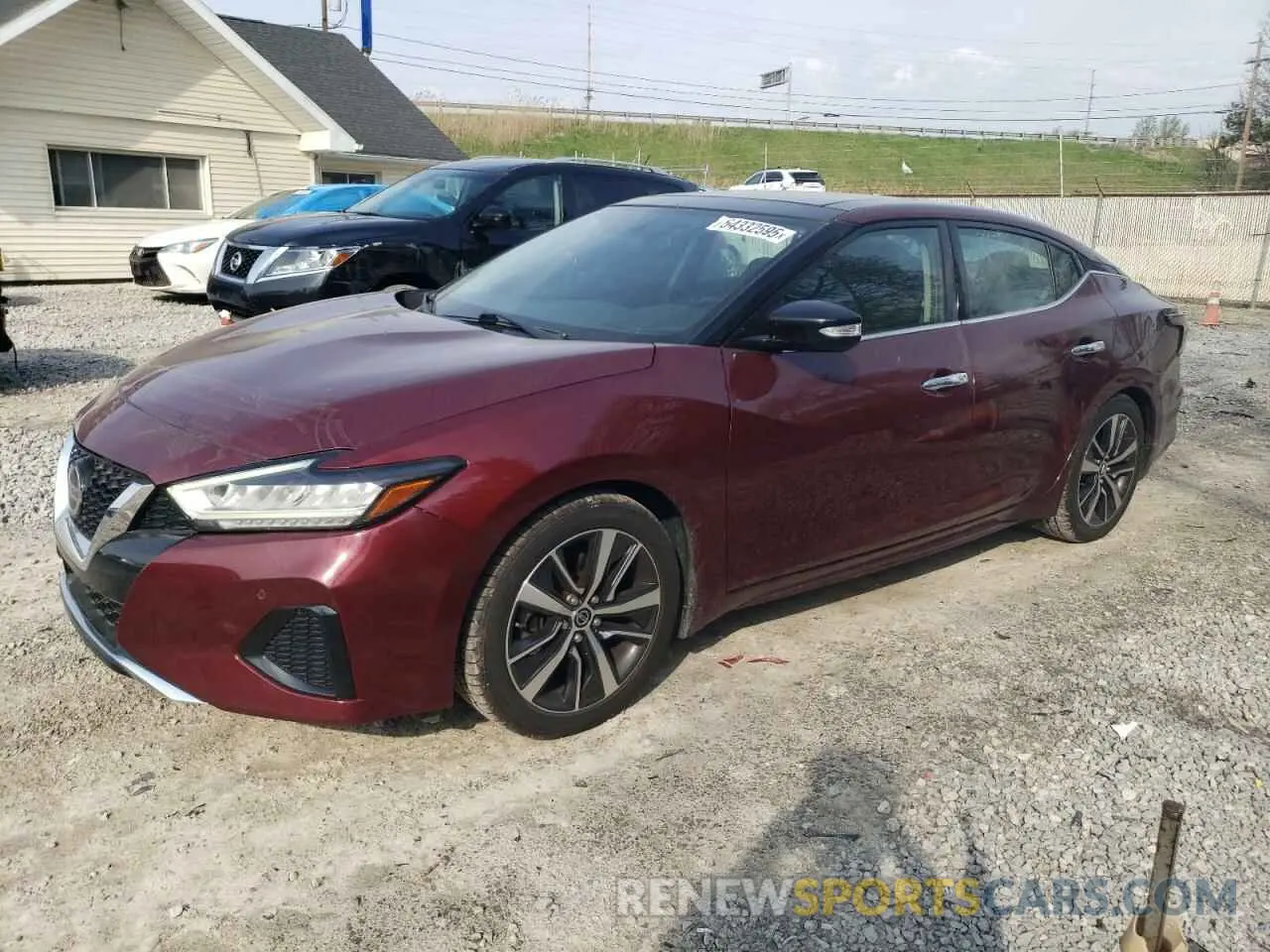 1 Photograph of a damaged car 1N4AA6AV7KC375521 NISSAN MAXIMA 2019
