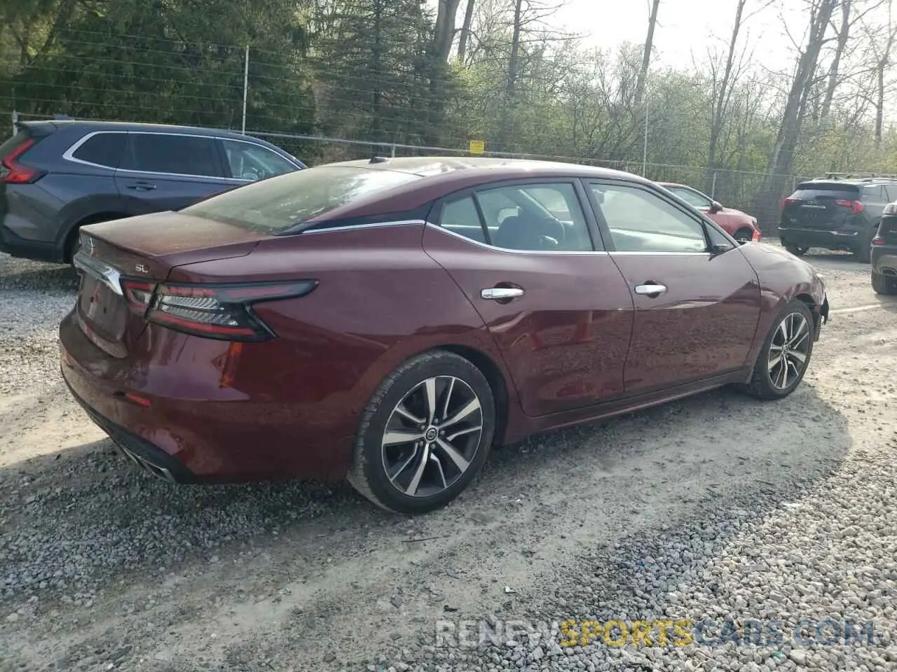 3 Photograph of a damaged car 1N4AA6AV7KC375521 NISSAN MAXIMA 2019