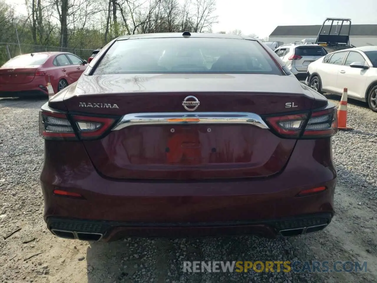 6 Photograph of a damaged car 1N4AA6AV7KC375521 NISSAN MAXIMA 2019