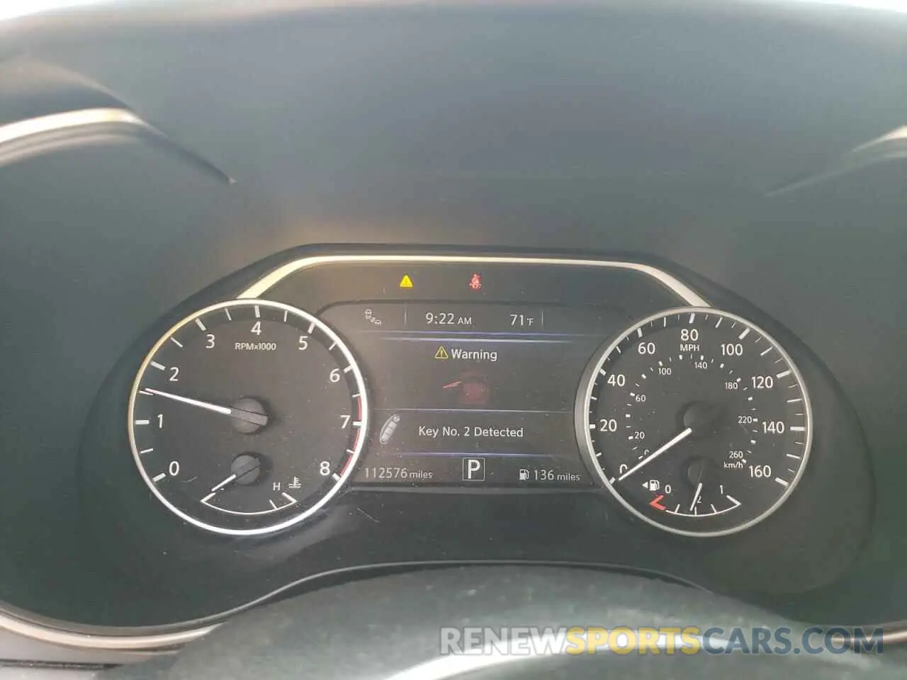 9 Photograph of a damaged car 1N4AA6AV7KC375521 NISSAN MAXIMA 2019