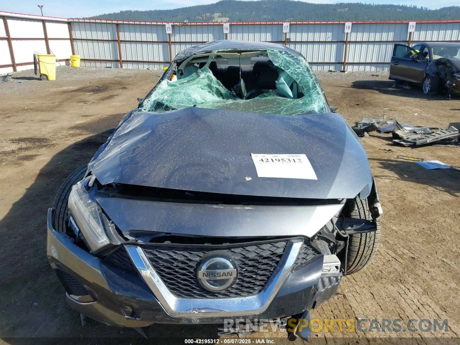 13 Photograph of a damaged car 1N4AA6AV7KC381254 NISSAN MAXIMA 2019
