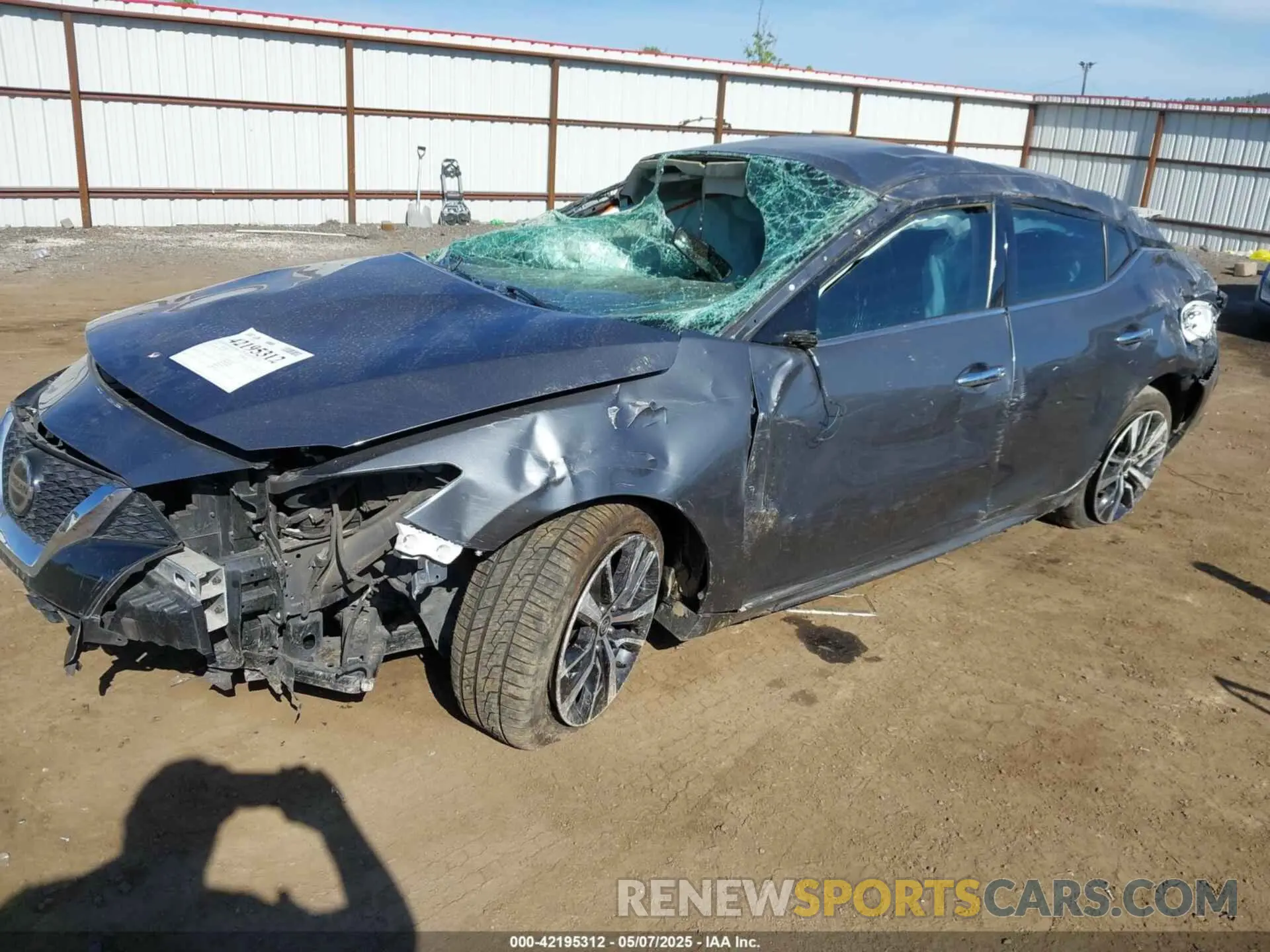 6 Photograph of a damaged car 1N4AA6AV7KC381254 NISSAN MAXIMA 2019