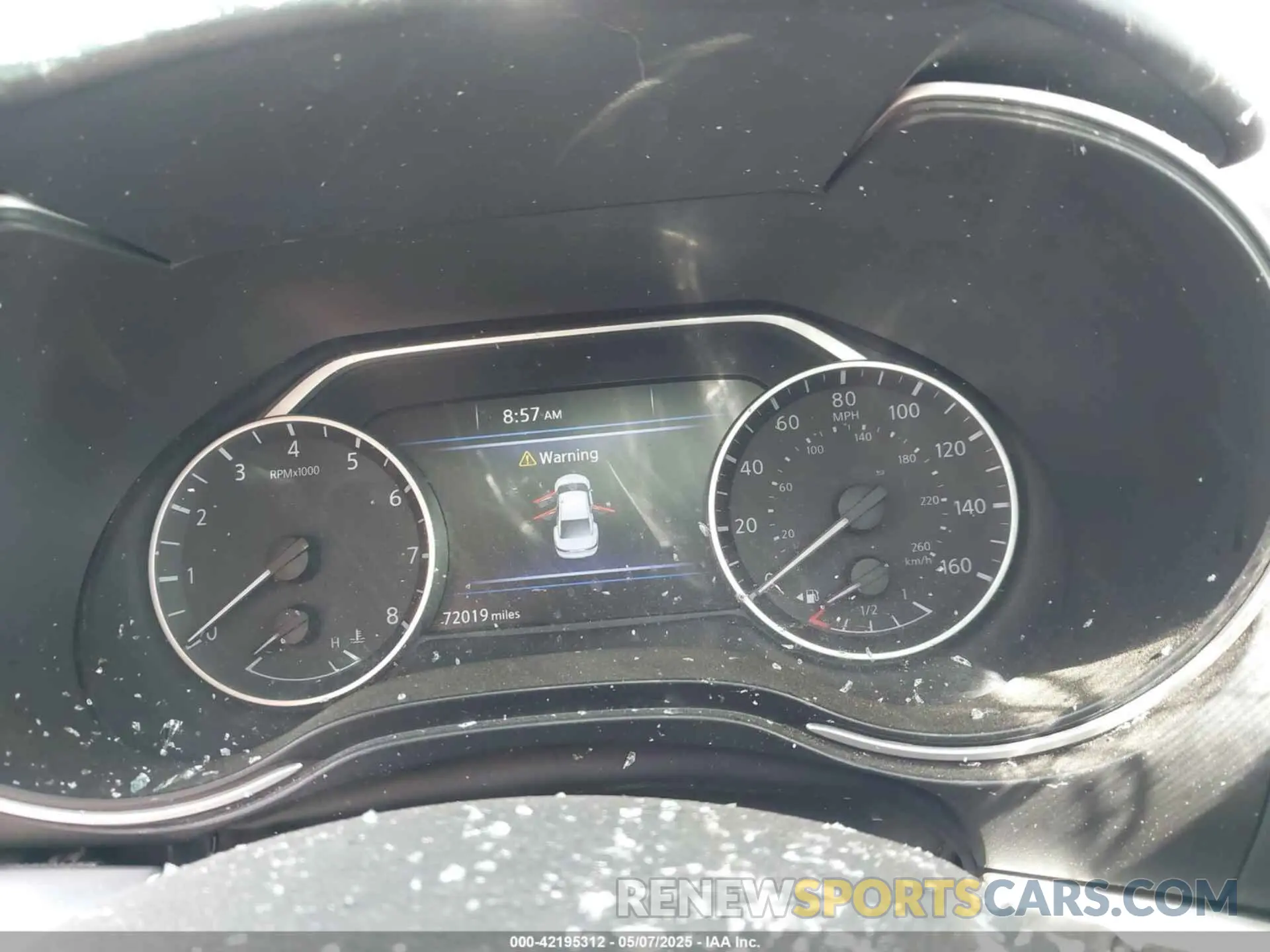 7 Photograph of a damaged car 1N4AA6AV7KC381254 NISSAN MAXIMA 2019