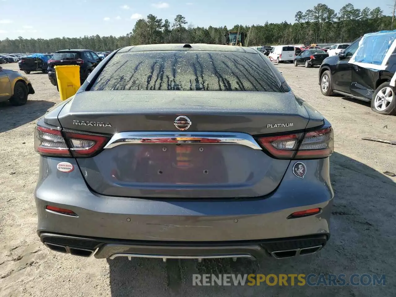 6 Photograph of a damaged car 1N4AA6AV7KC381982 NISSAN MAXIMA 2019