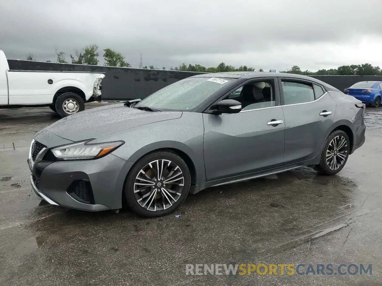 1 Photograph of a damaged car 1N4AA6AV7KC383697 NISSAN MAXIMA 2019