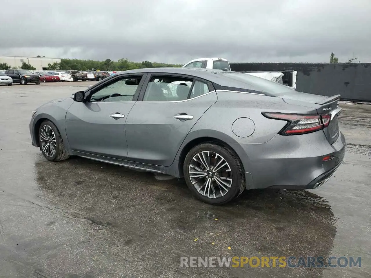 2 Photograph of a damaged car 1N4AA6AV7KC383697 NISSAN MAXIMA 2019