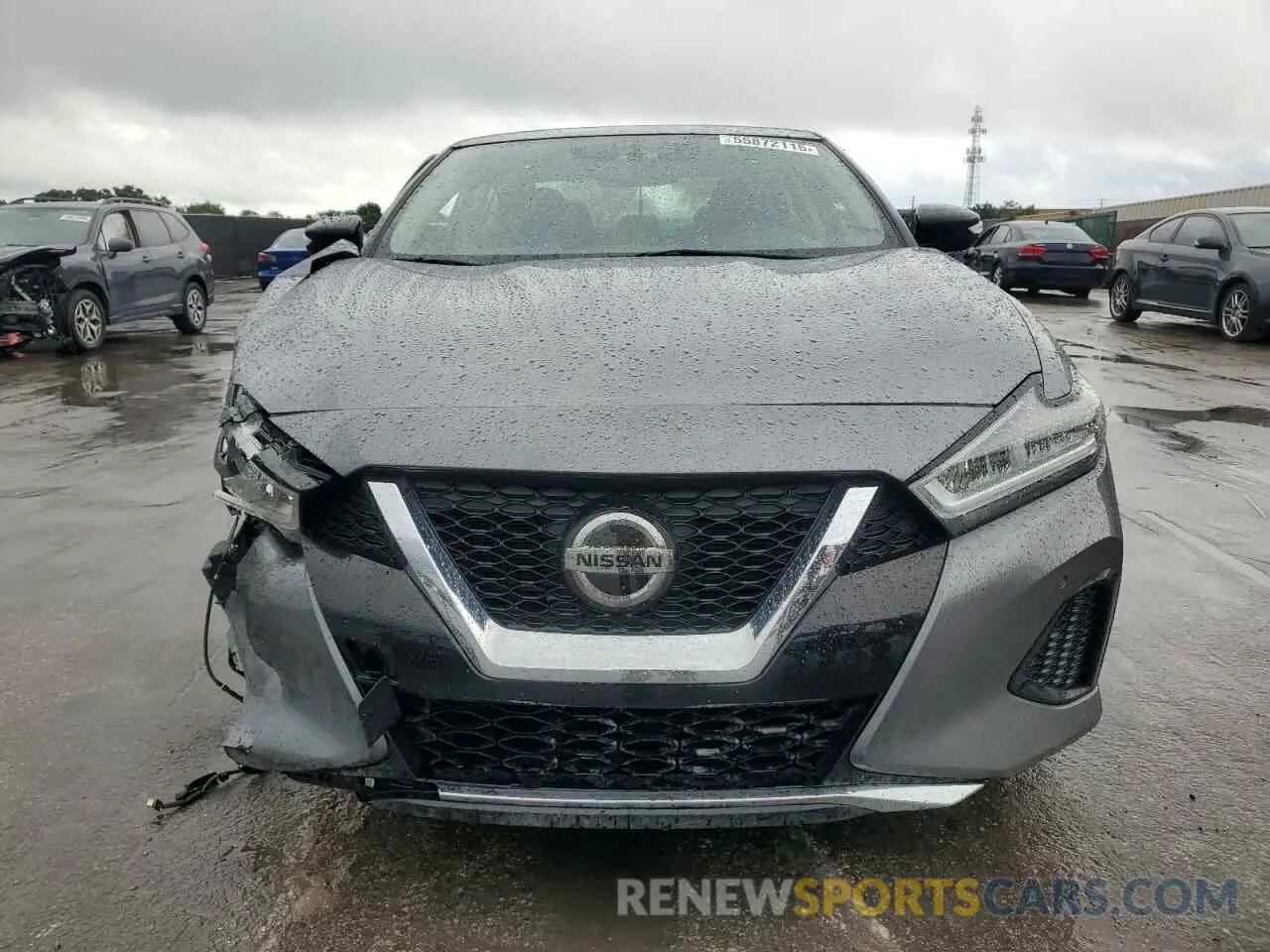 5 Photograph of a damaged car 1N4AA6AV7KC383697 NISSAN MAXIMA 2019