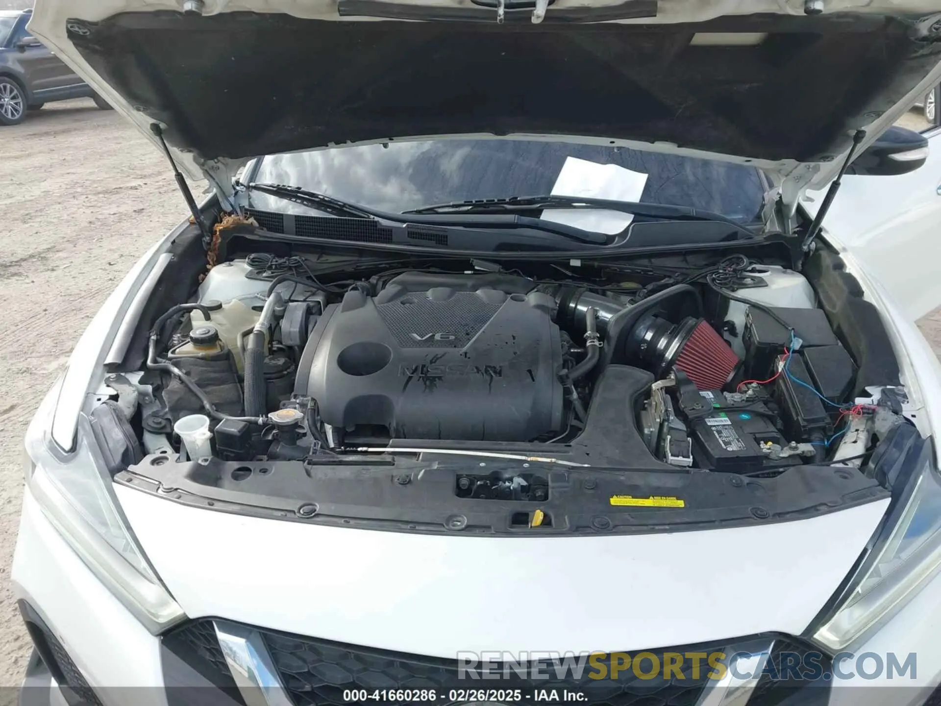 10 Photograph of a damaged car 1N4AA6AV7KC383974 NISSAN MAXIMA 2019