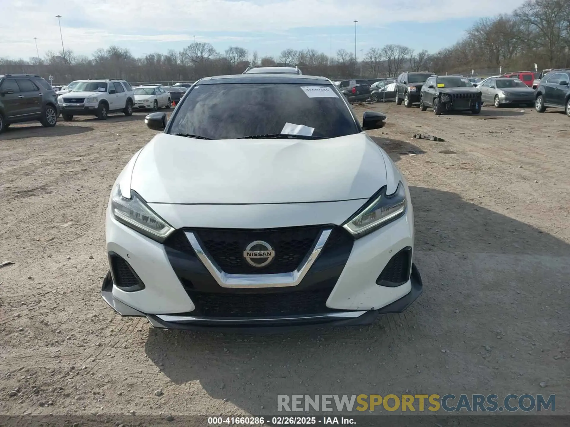 12 Photograph of a damaged car 1N4AA6AV7KC383974 NISSAN MAXIMA 2019