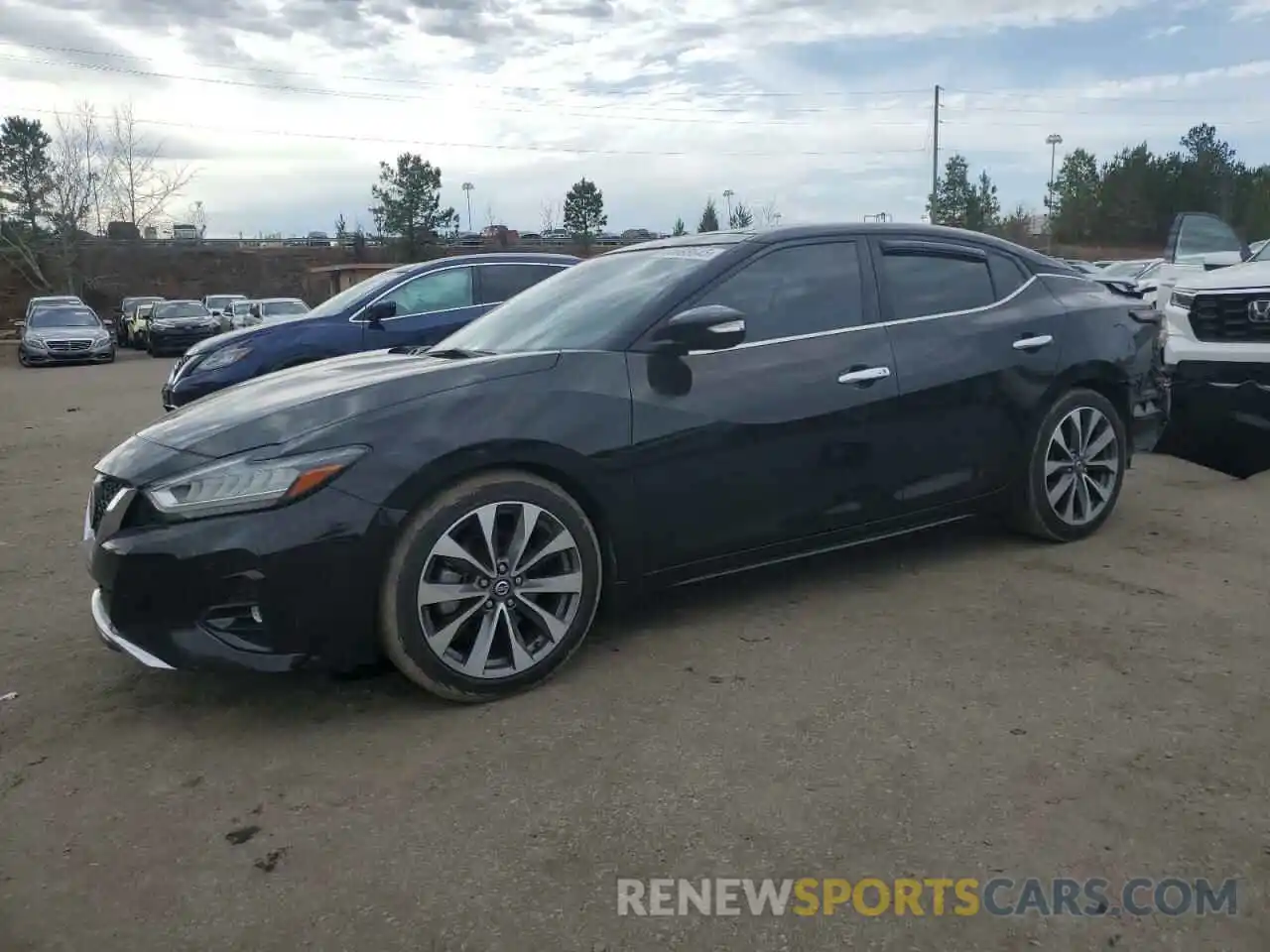 1 Photograph of a damaged car 1N4AA6AV8KC374572 NISSAN MAXIMA 2019