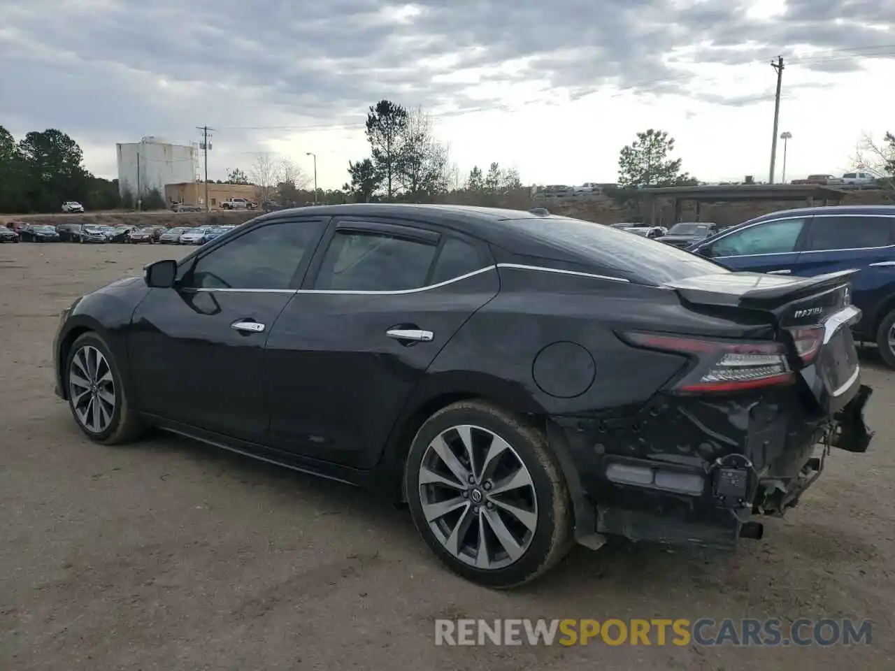 2 Photograph of a damaged car 1N4AA6AV8KC374572 NISSAN MAXIMA 2019