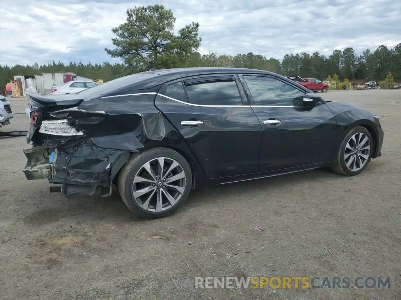 3 Photograph of a damaged car 1N4AA6AV8KC374572 NISSAN MAXIMA 2019