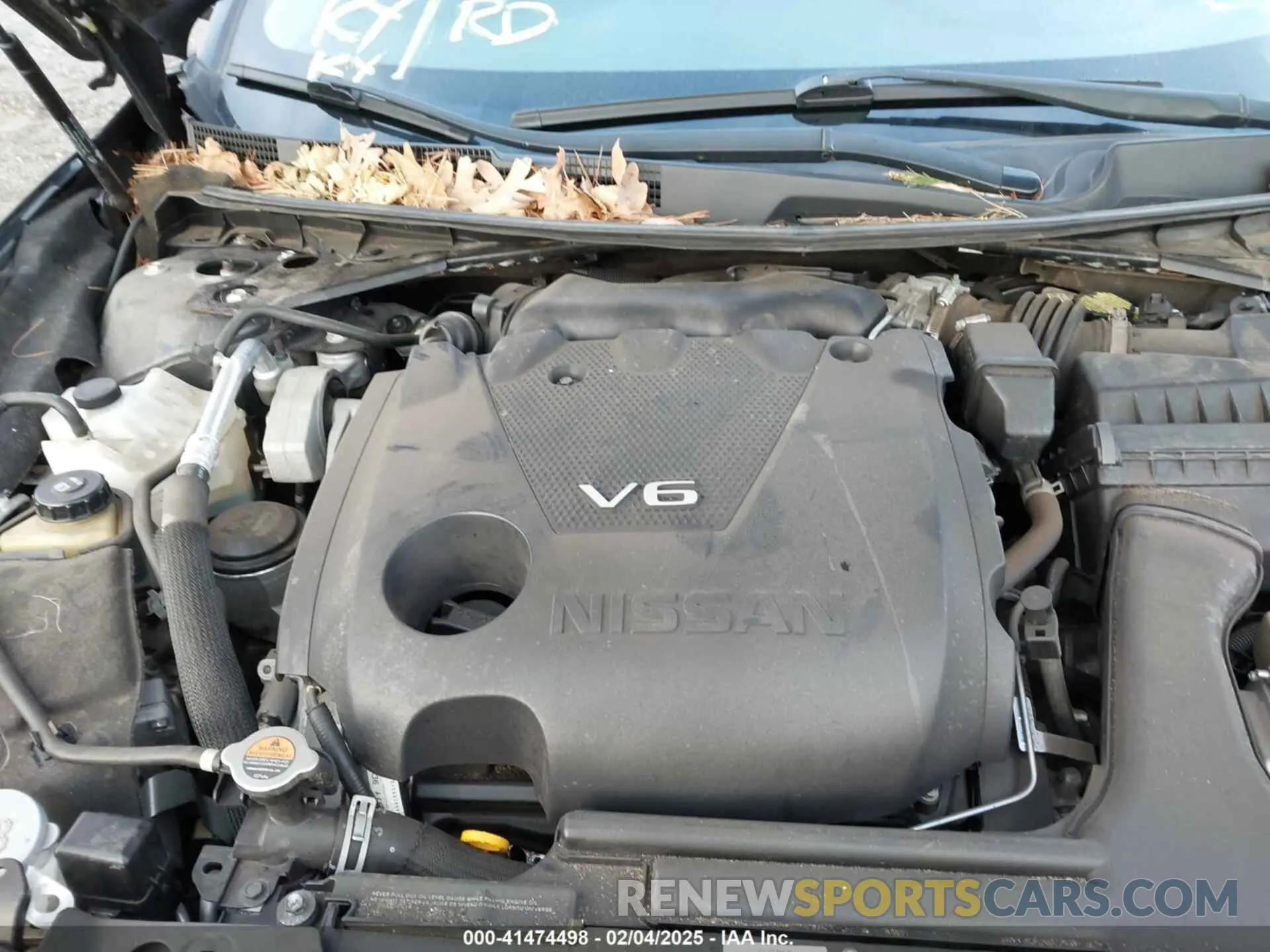 10 Photograph of a damaged car 1N4AA6AV8KC375849 NISSAN MAXIMA 2019