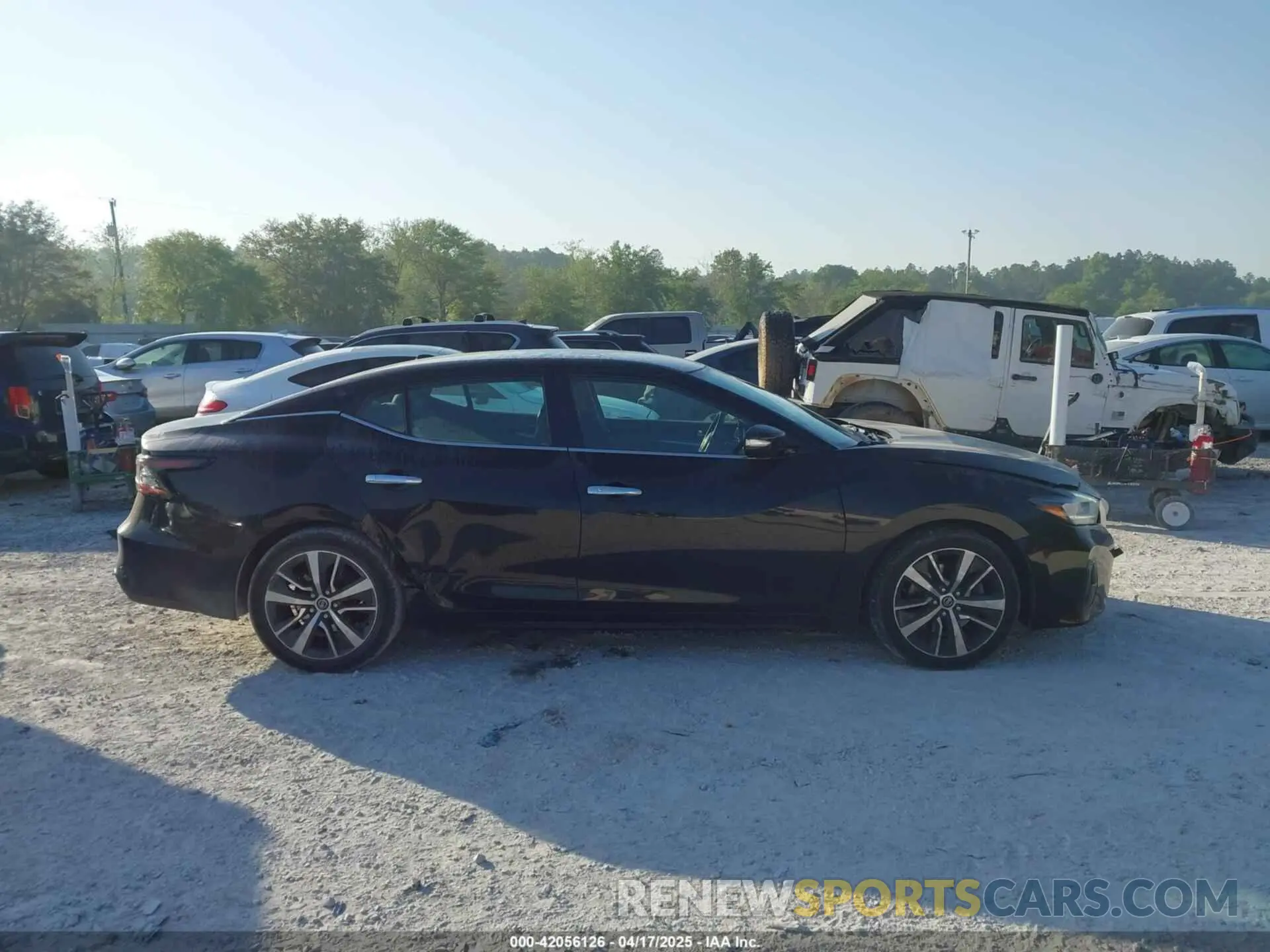 13 Photograph of a damaged car 1N4AA6AV8KC376936 NISSAN MAXIMA 2019
