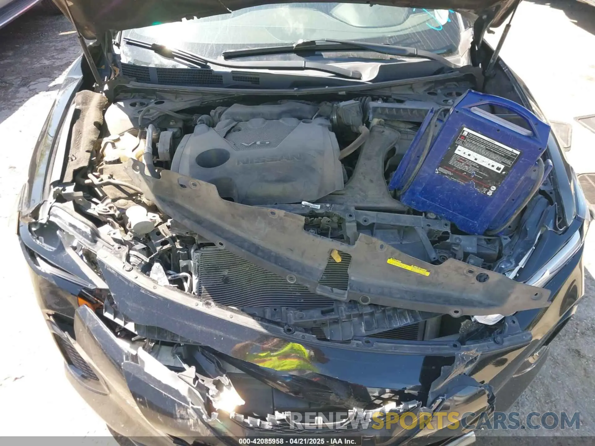 10 Photograph of a damaged car 1N4AA6AV8KC379464 NISSAN MAXIMA 2019