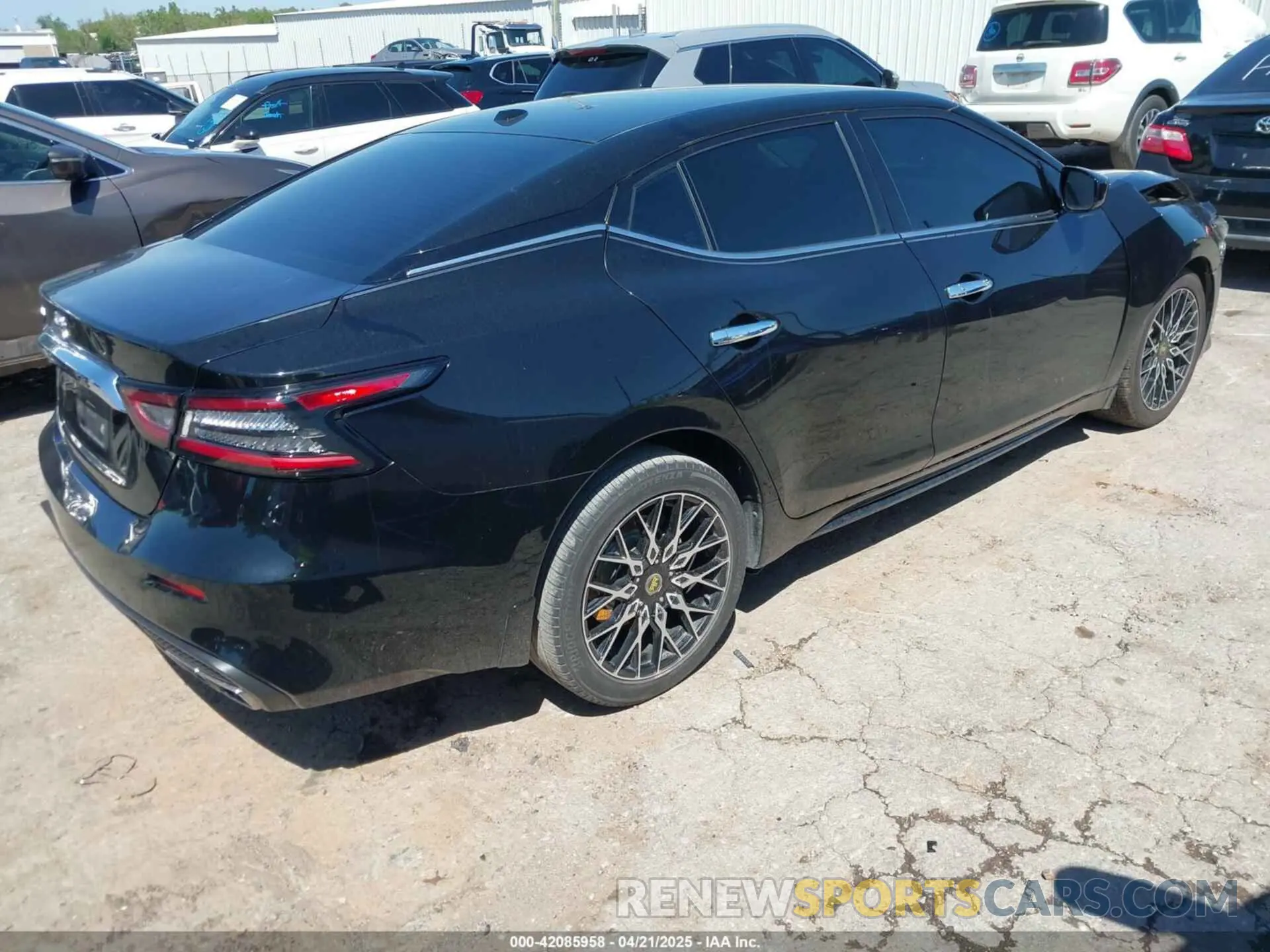 4 Photograph of a damaged car 1N4AA6AV8KC379464 NISSAN MAXIMA 2019