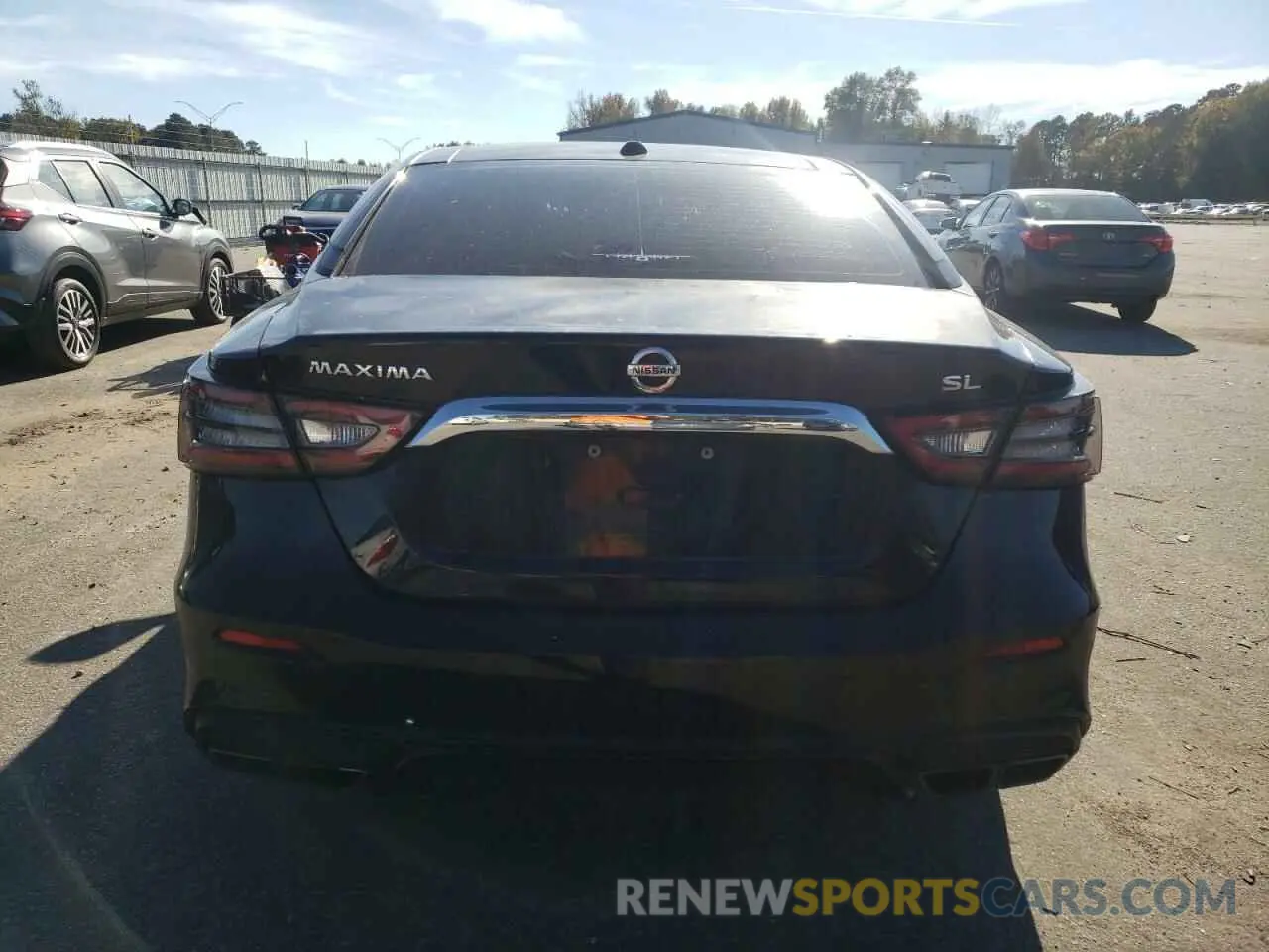 6 Photograph of a damaged car 1N4AA6AV9KC370210 NISSAN MAXIMA 2019
