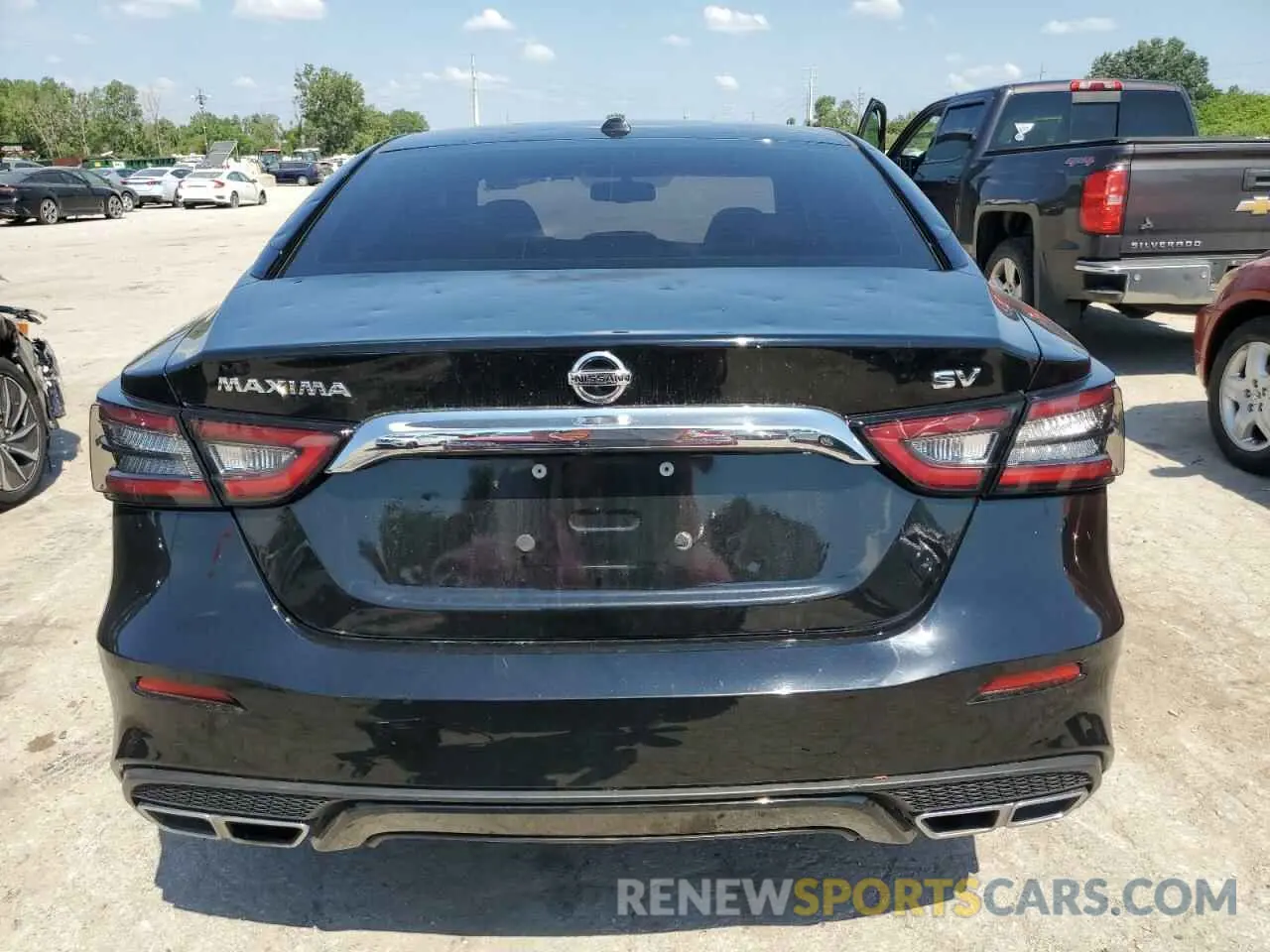 6 Photograph of a damaged car 1N4AA6AV9KC377383 NISSAN MAXIMA 2019
