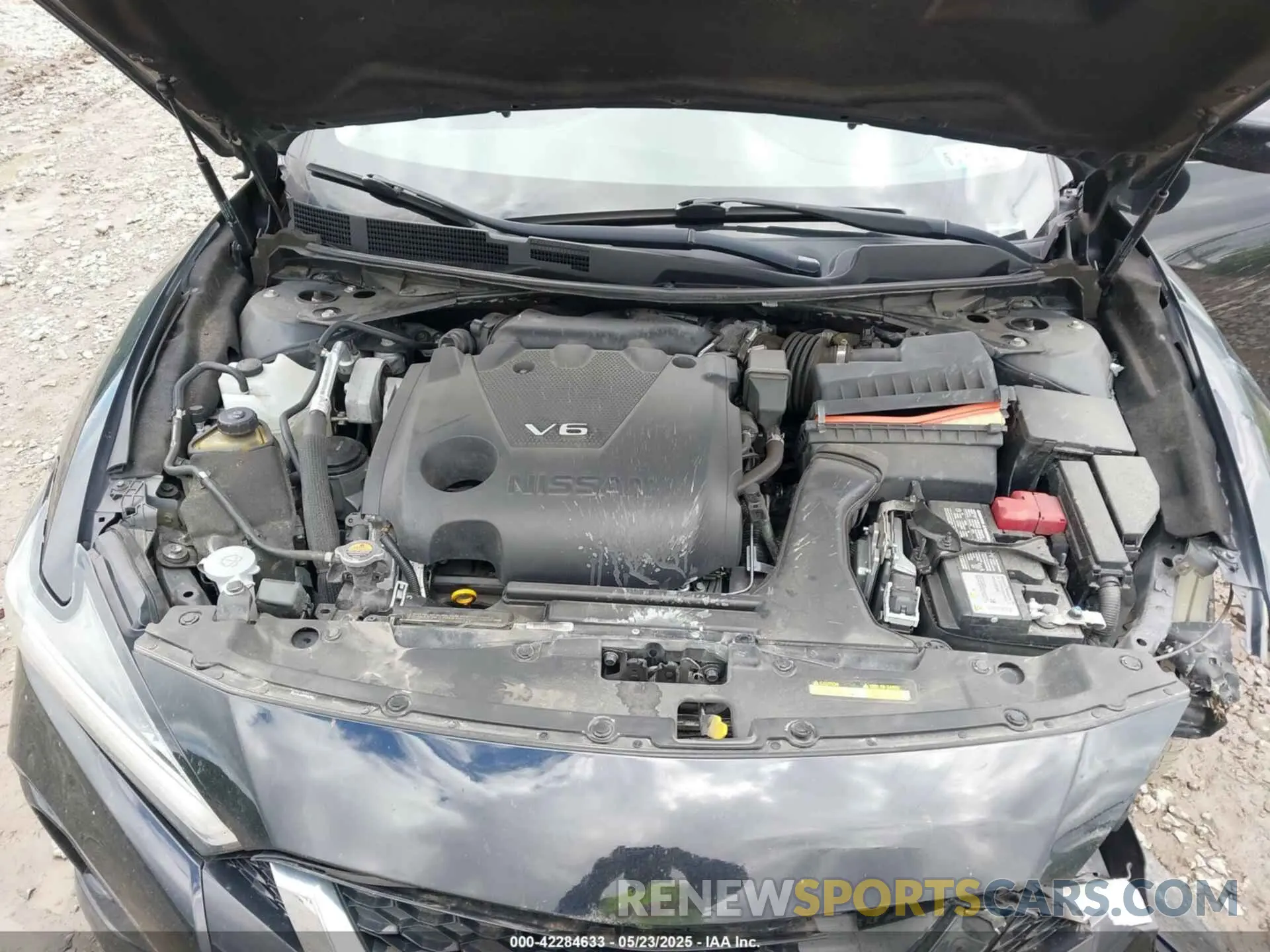 10 Photograph of a damaged car 1N4AA6AV9KC378078 NISSAN MAXIMA 2019