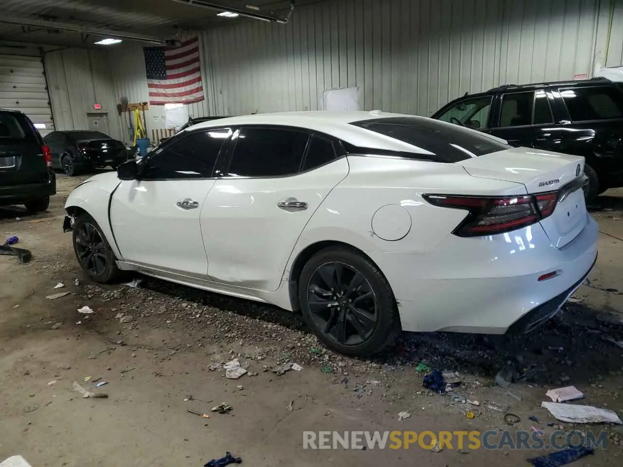 2 Photograph of a damaged car 1N4AA6AV9KC378596 NISSAN MAXIMA 2019