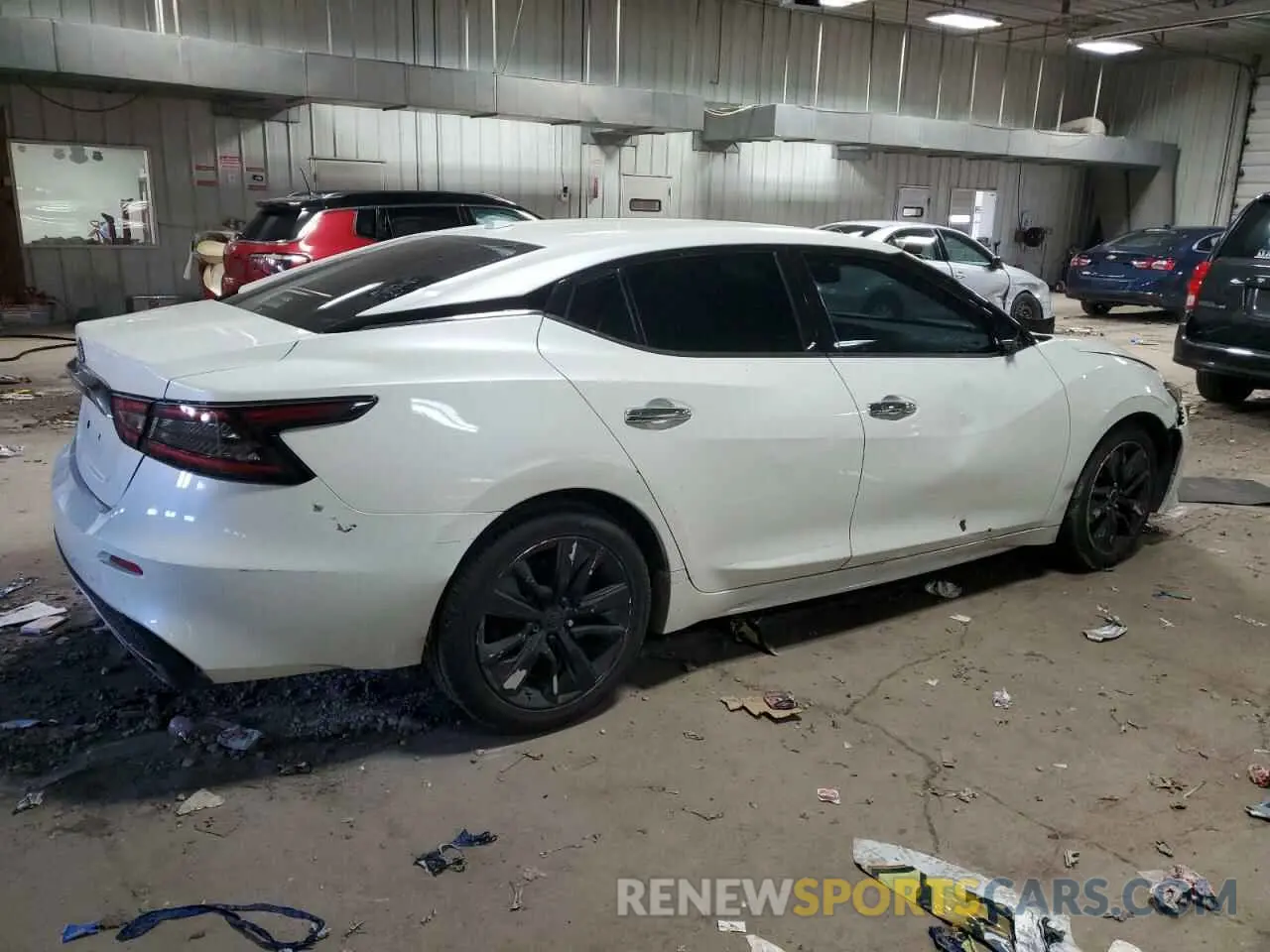 3 Photograph of a damaged car 1N4AA6AV9KC378596 NISSAN MAXIMA 2019