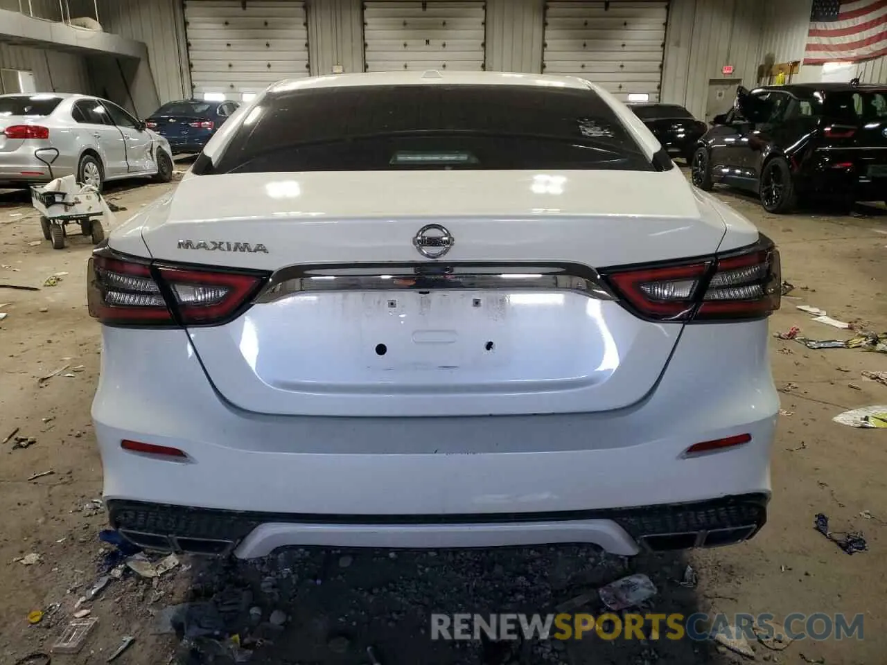6 Photograph of a damaged car 1N4AA6AV9KC378596 NISSAN MAXIMA 2019