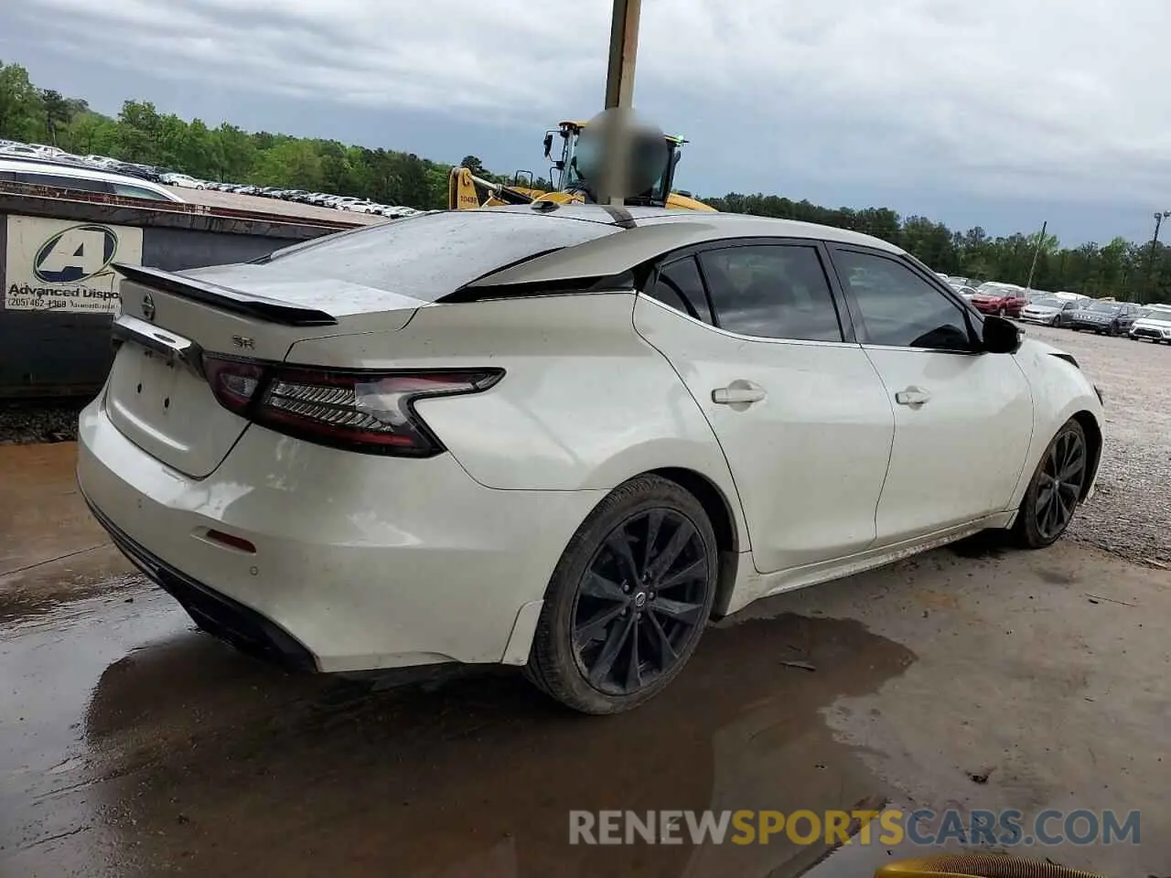 3 Photograph of a damaged car 1N4AA6AV9KC379747 NISSAN MAXIMA 2019