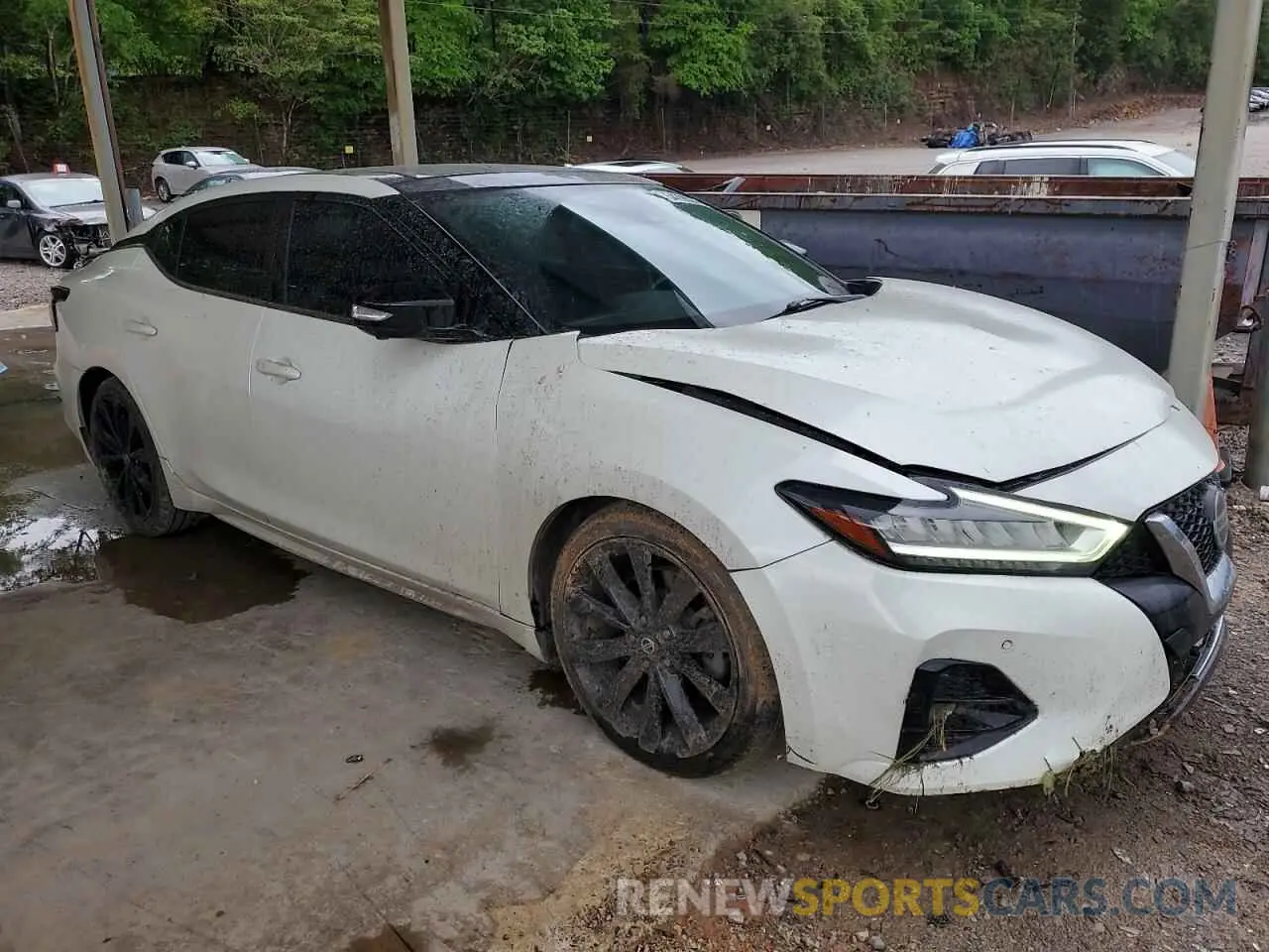 4 Photograph of a damaged car 1N4AA6AV9KC379747 NISSAN MAXIMA 2019
