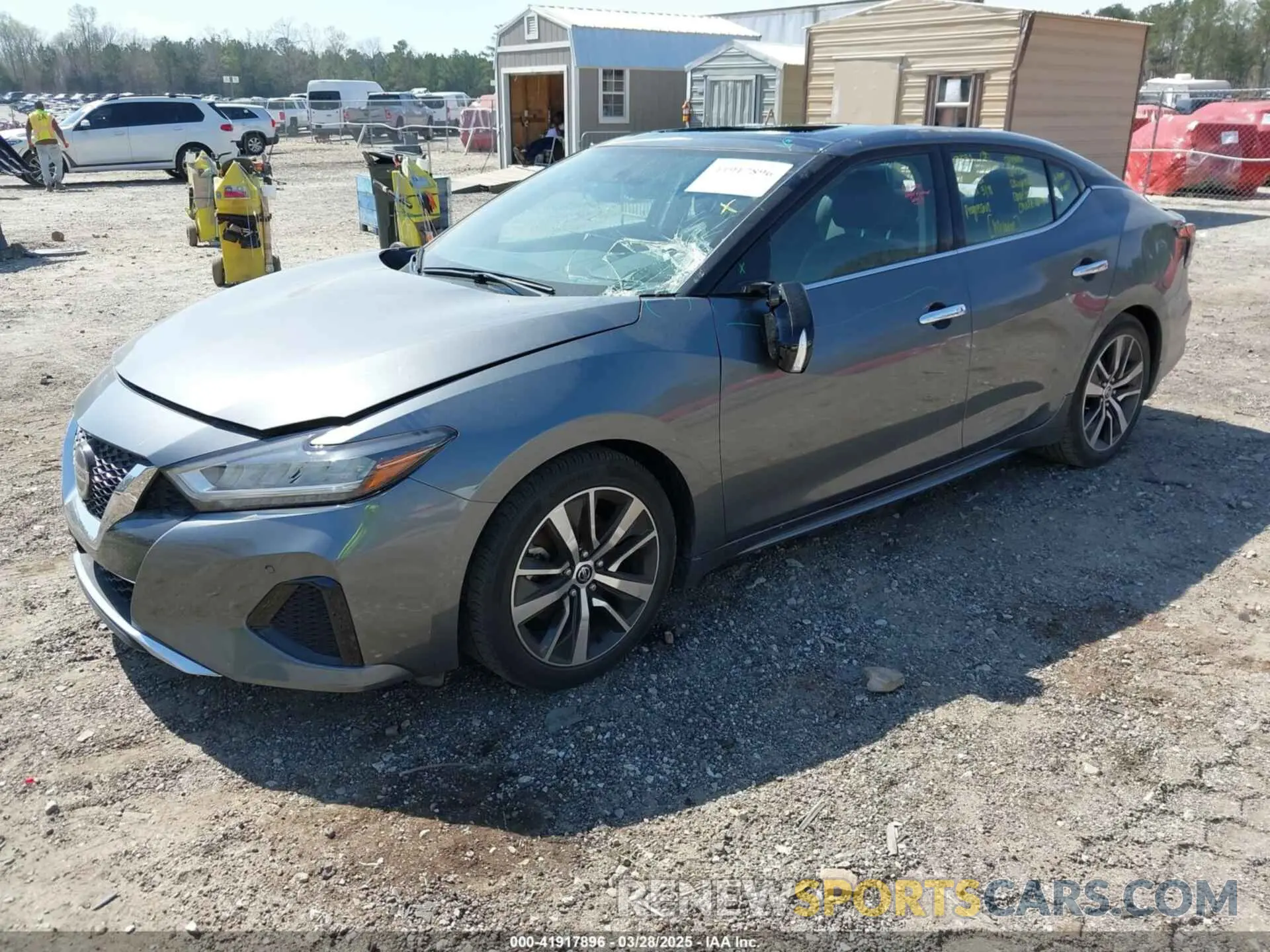 2 Photograph of a damaged car 1N4AA6AV9KC379893 NISSAN MAXIMA 2019