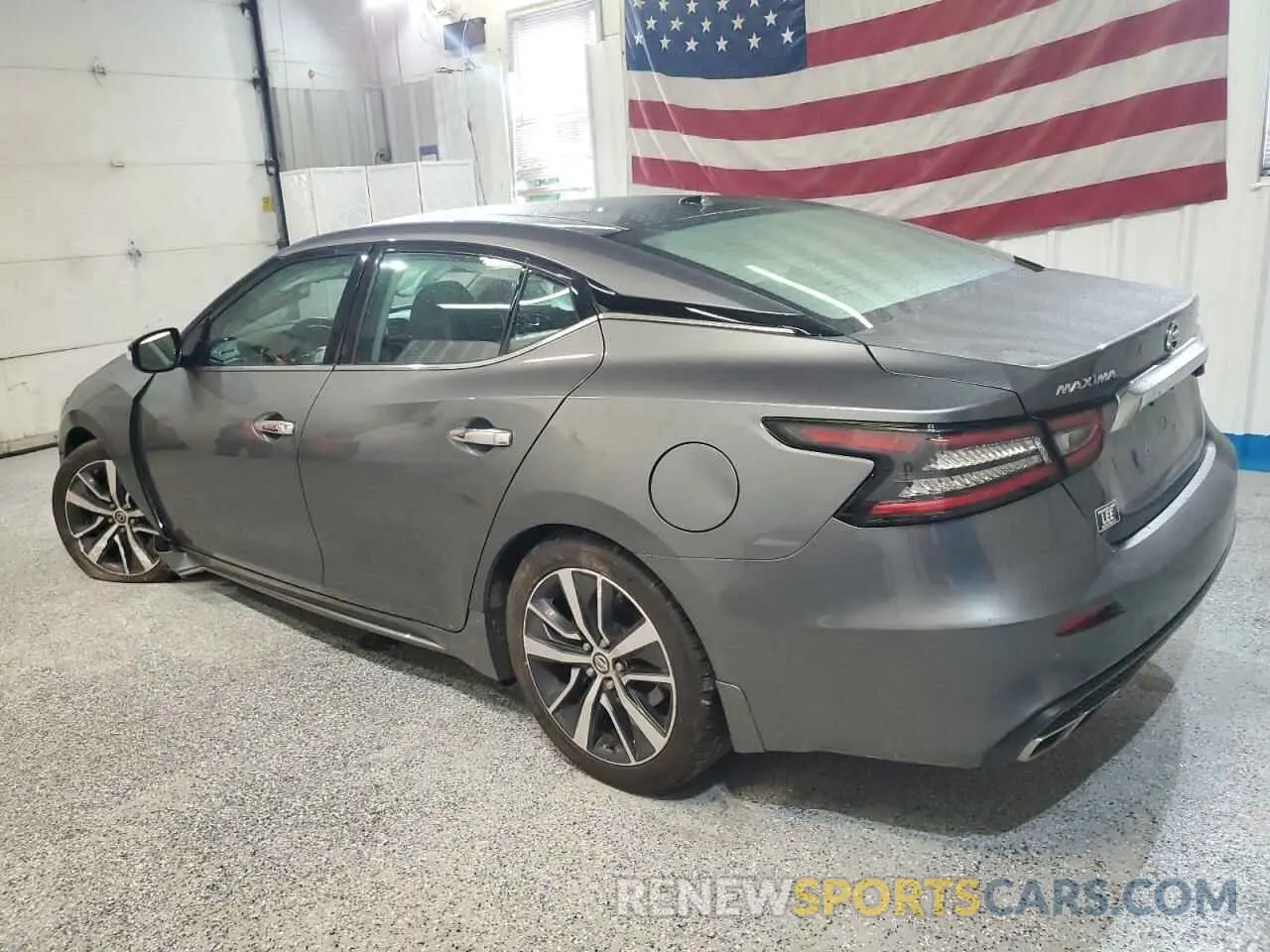 2 Photograph of a damaged car 1N4AA6AV9KC381160 NISSAN MAXIMA 2019
