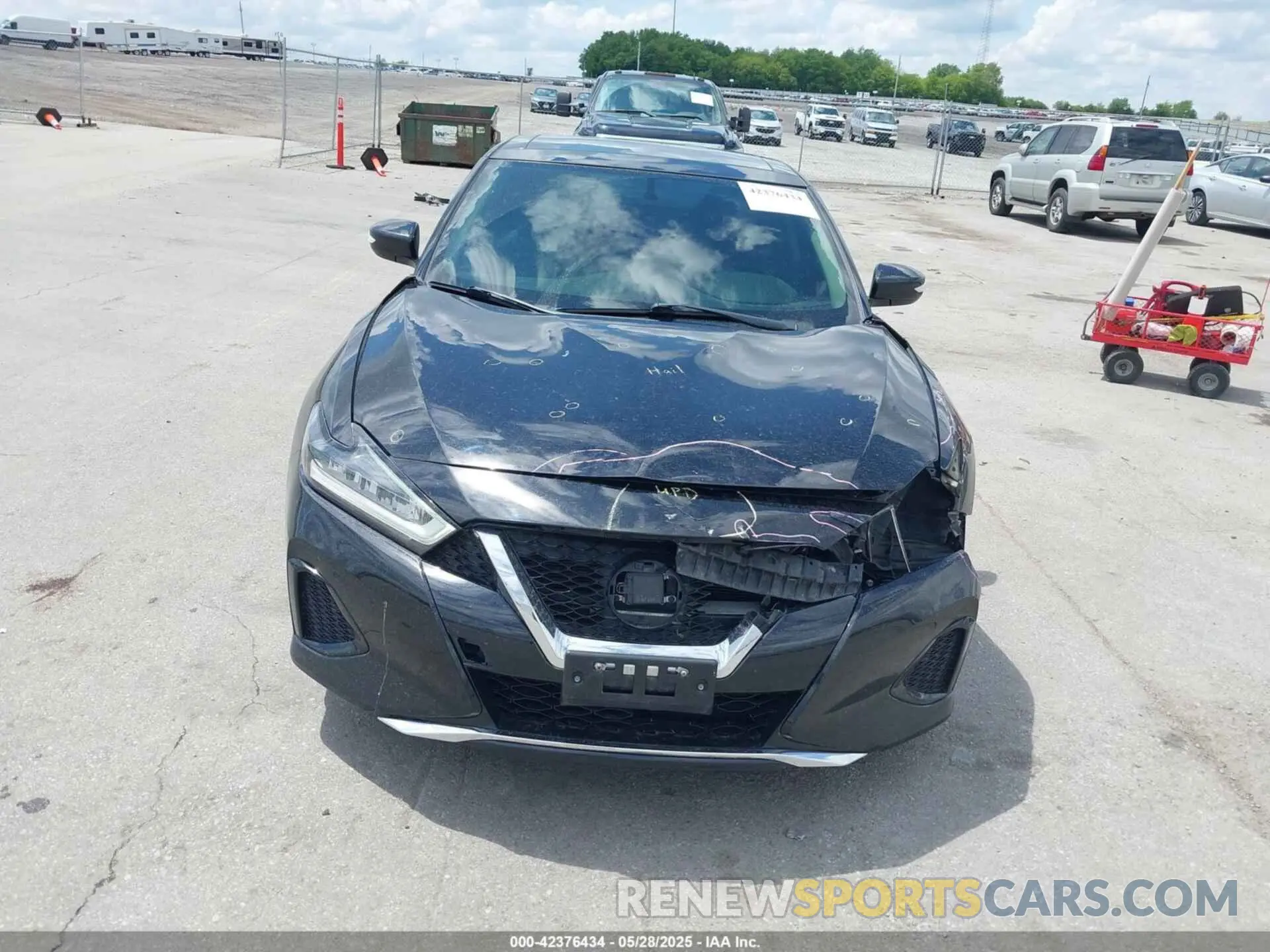 6 Photograph of a damaged car 1N4AA6AVXKC363881 NISSAN MAXIMA 2019