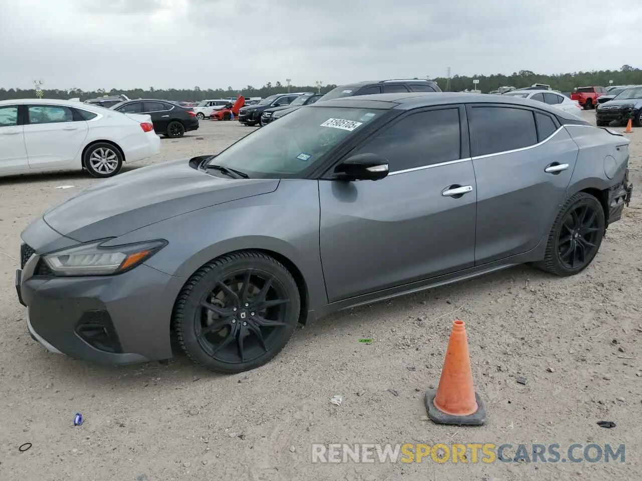 1 Photograph of a damaged car 1N4AA6AVXKC376310 NISSAN MAXIMA 2019